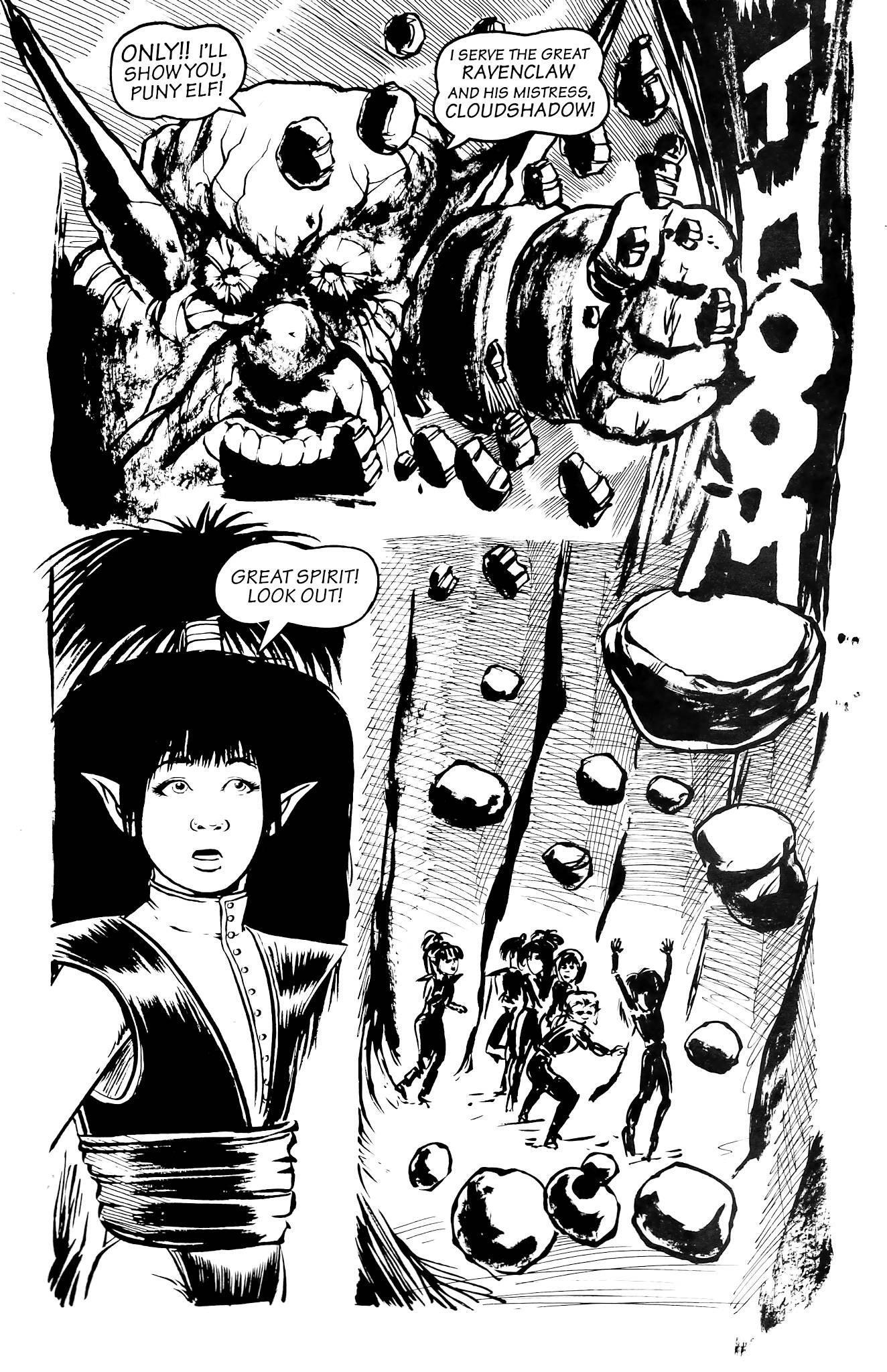 Read online Elflord: Return of the King comic -  Issue #4 - 5