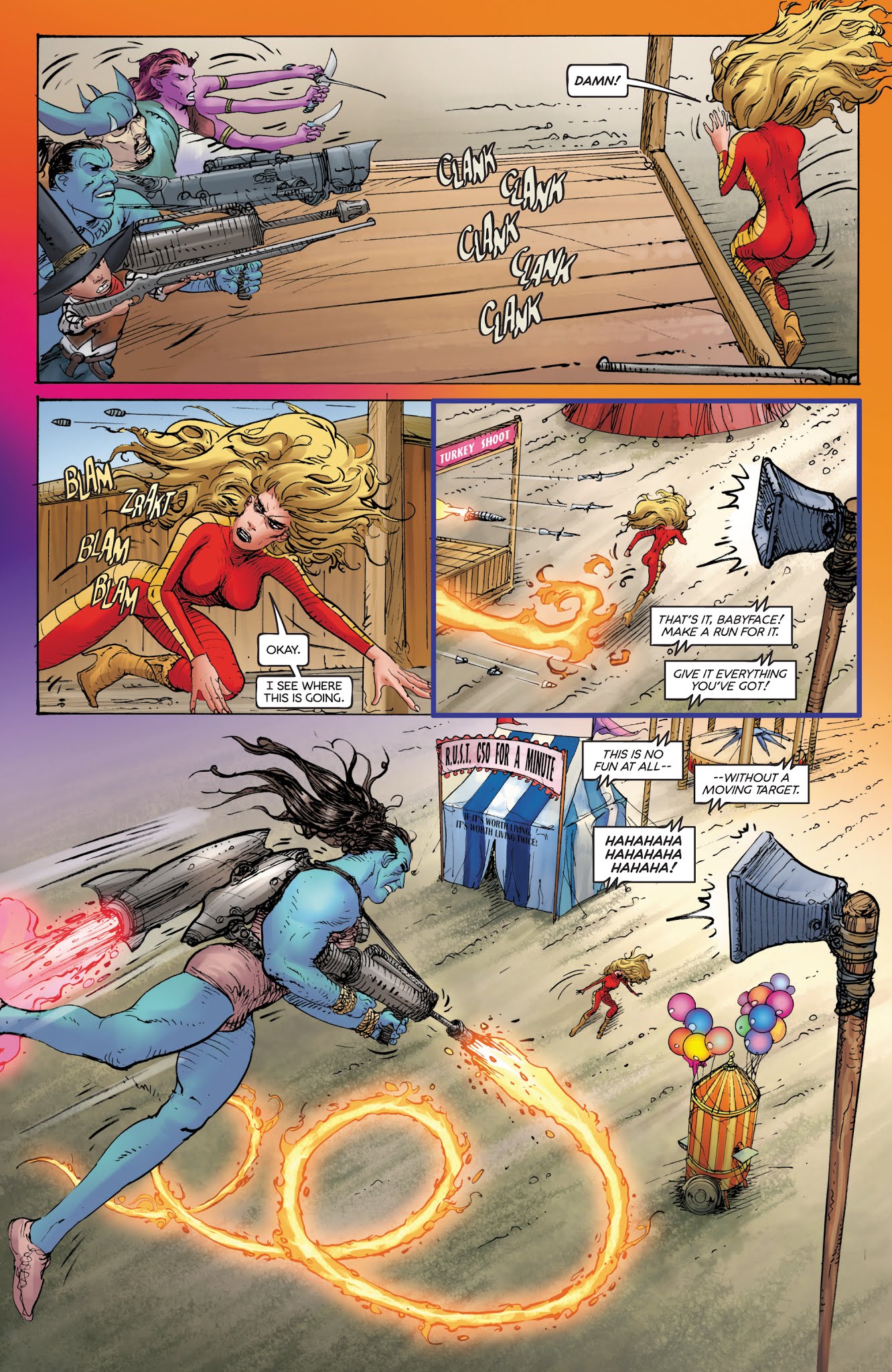 Read online Barbarella (2017) comic -  Issue #12 - 13