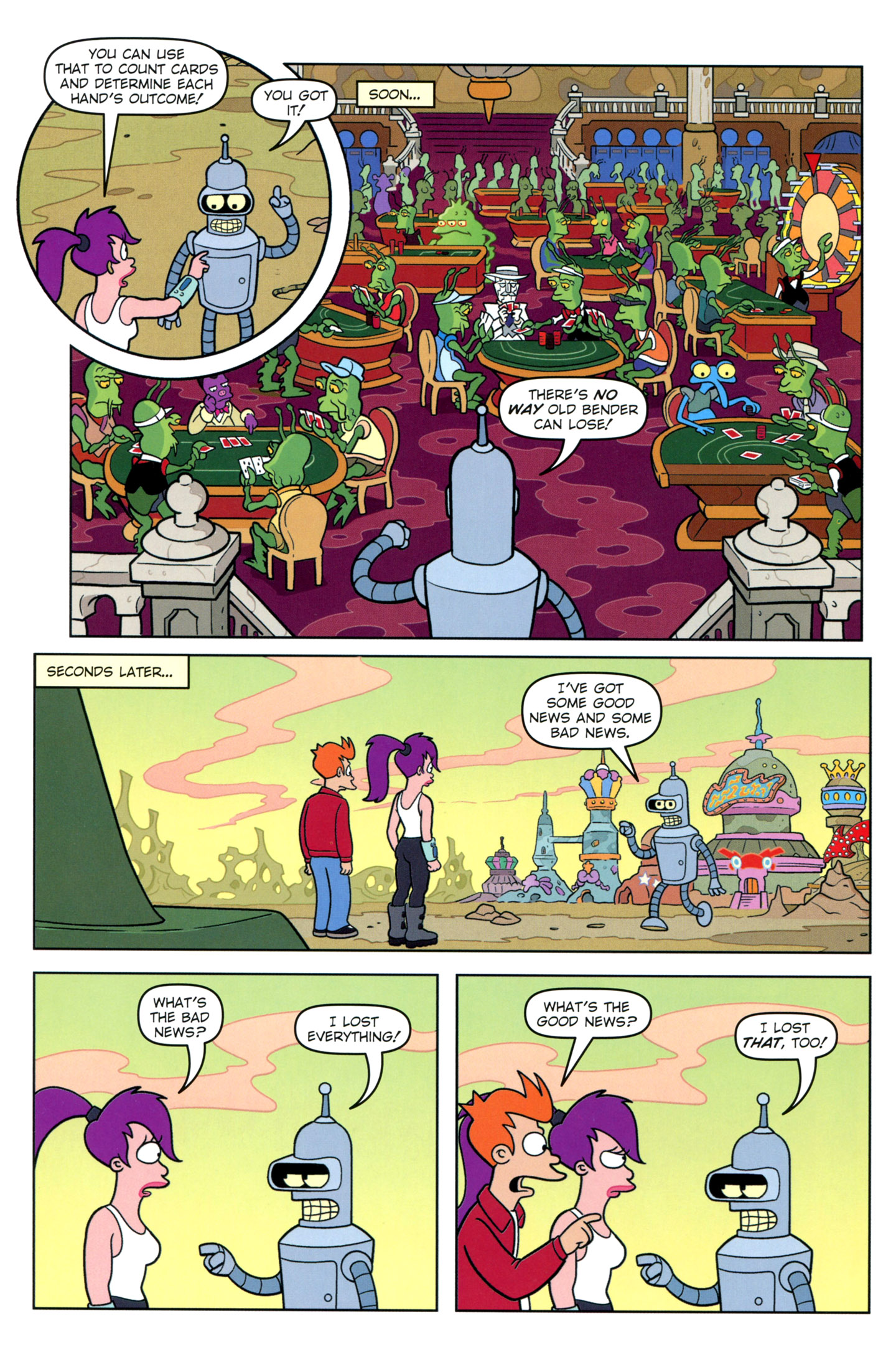 Read online Futurama Comics comic -  Issue #65 - 11