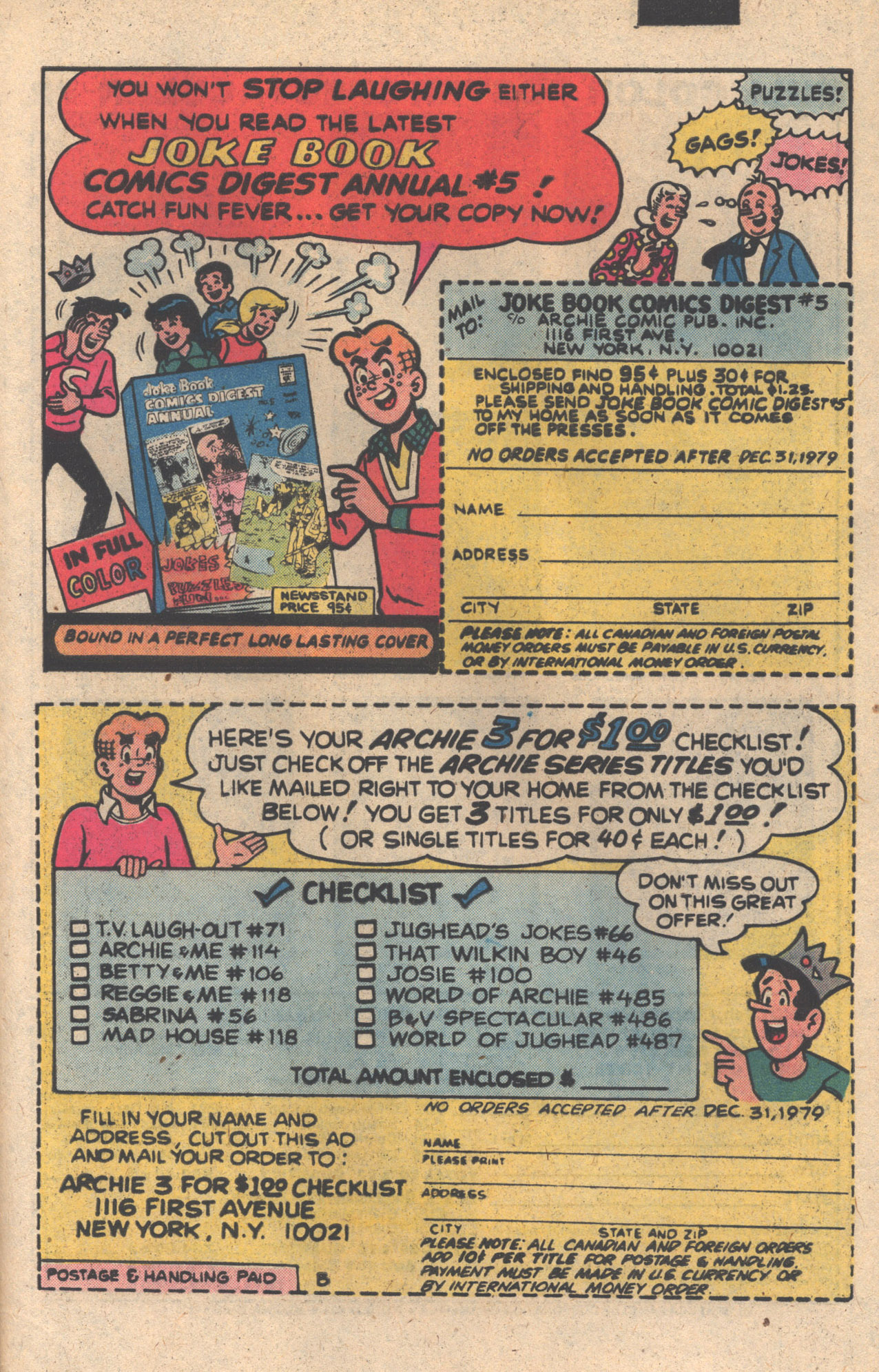 Read online Archie at Riverdale High (1972) comic -  Issue #66 - 33