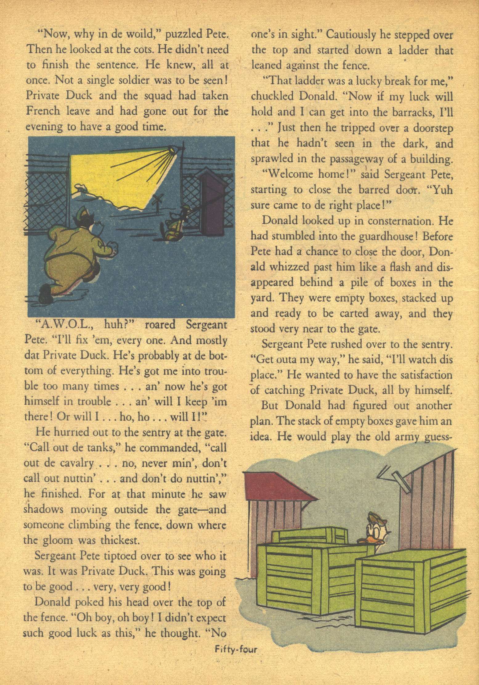 Read online Walt Disney's Comics and Stories comic -  Issue #30 - 56