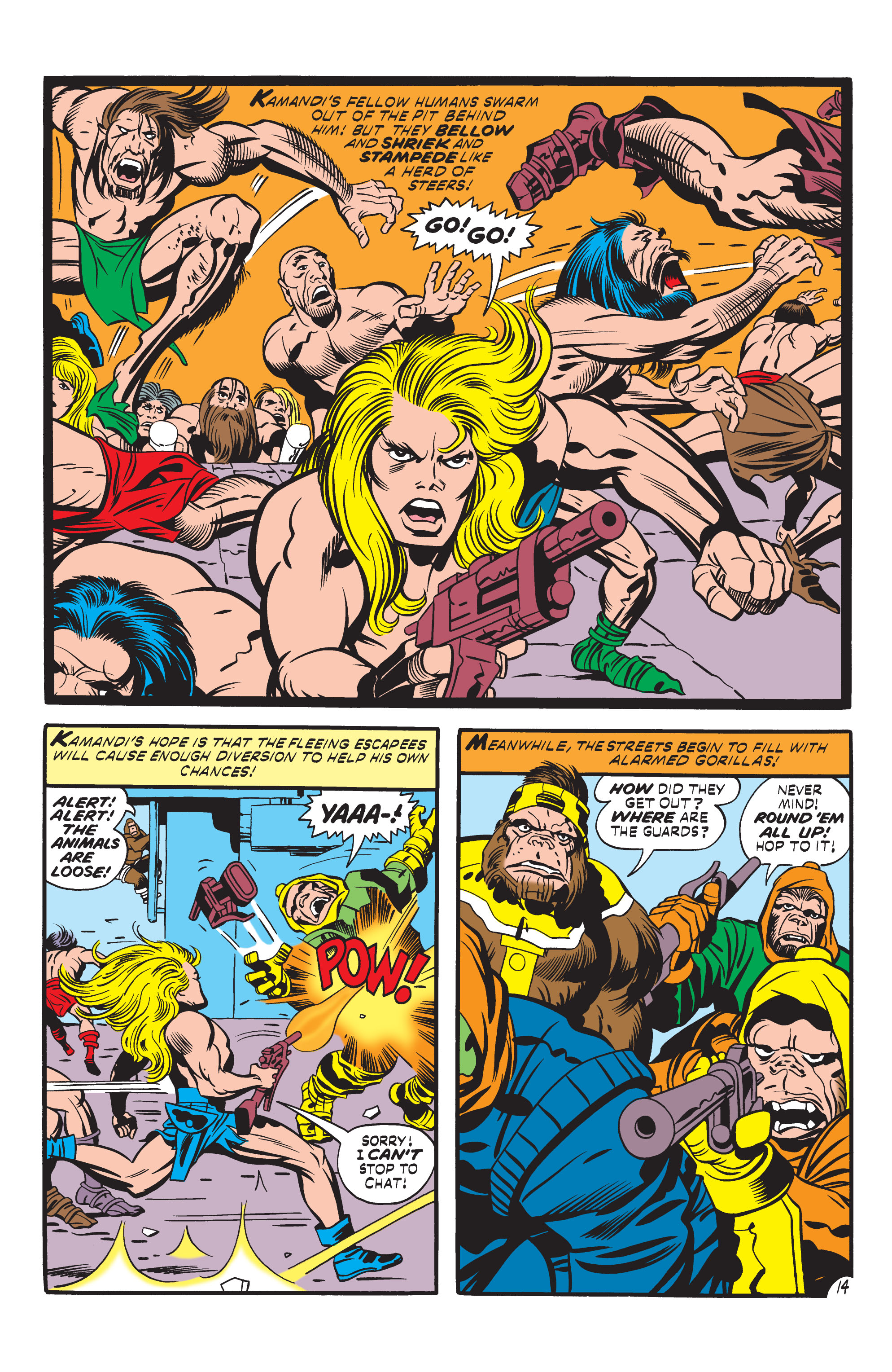 Read online Kamandi, The Last Boy On Earth comic -  Issue #4 - 14
