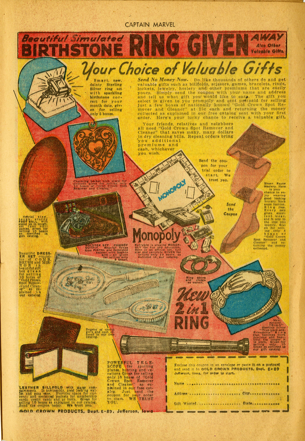 Read online Captain Marvel Adventures comic -  Issue #38 - 25