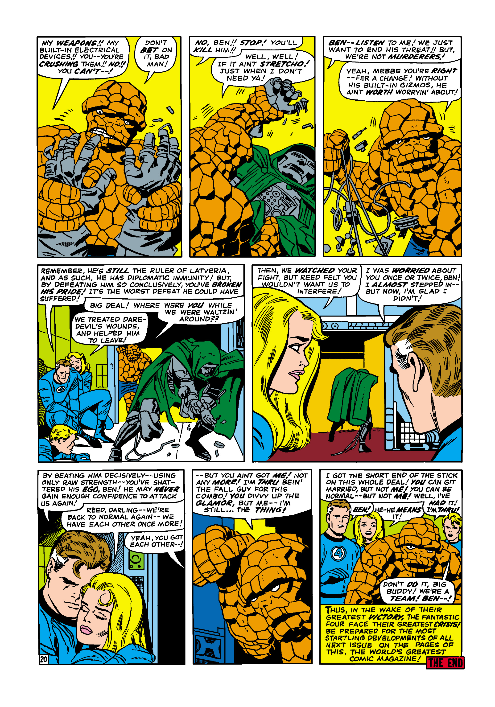 Read online Marvel Masterworks: The Fantastic Four comic -  Issue # TPB 4 (Part 3) - 70