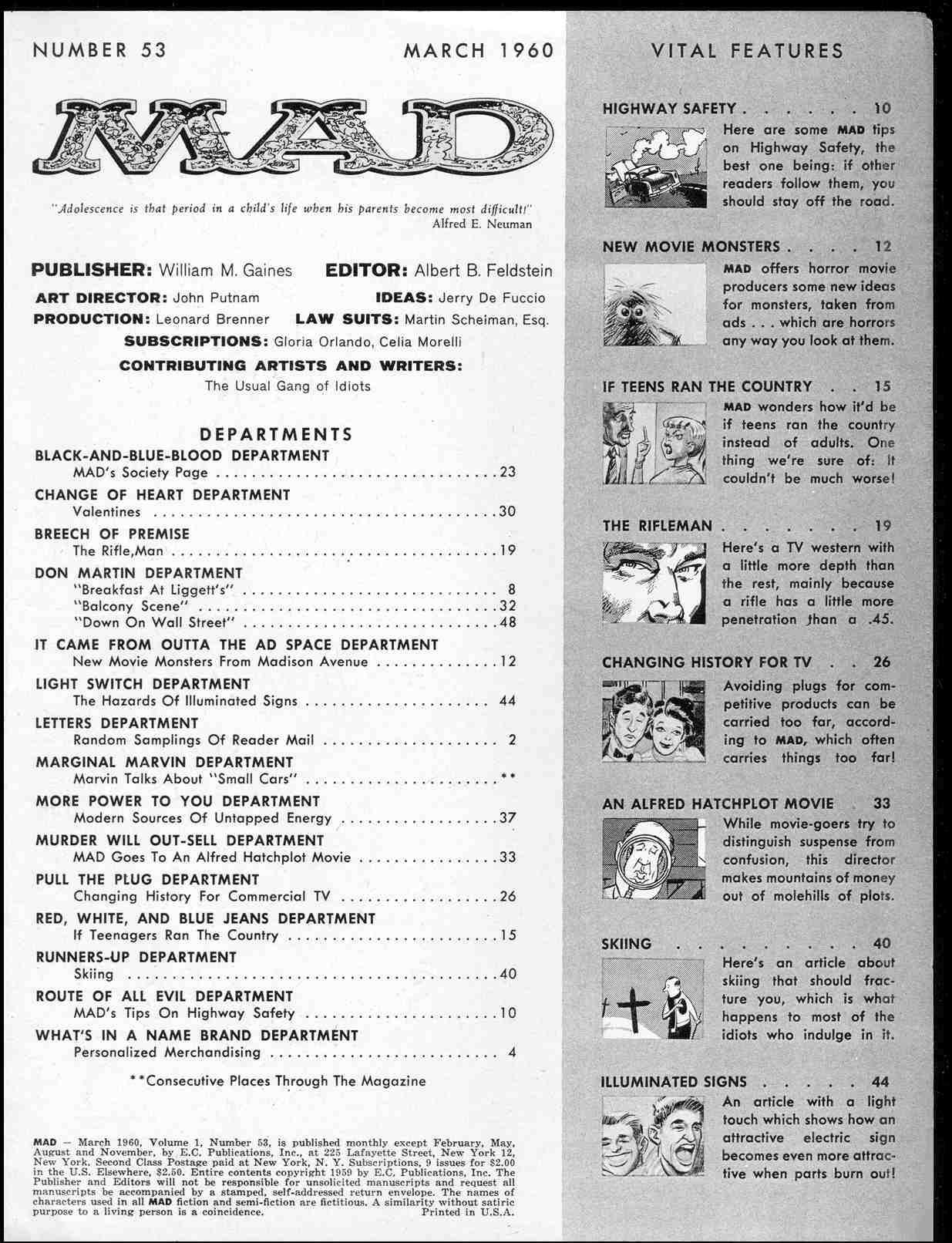 Read online MAD comic -  Issue #53 - 3