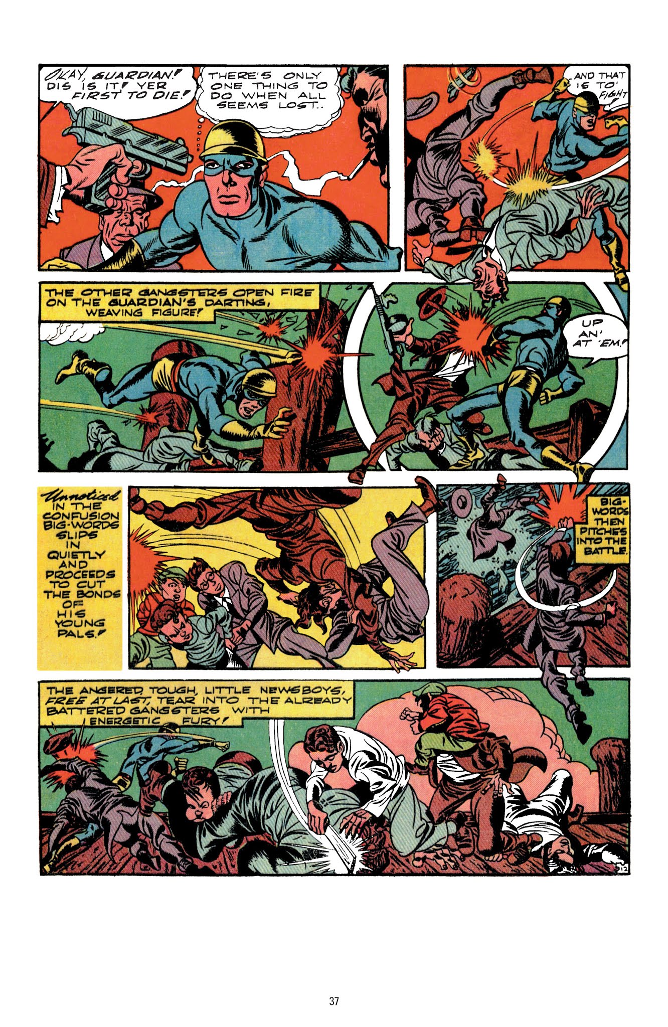 Read online The Newsboy Legion by Joe Simon and Jack Kirby comic -  Issue # TPB 1 (Part 1) - 34