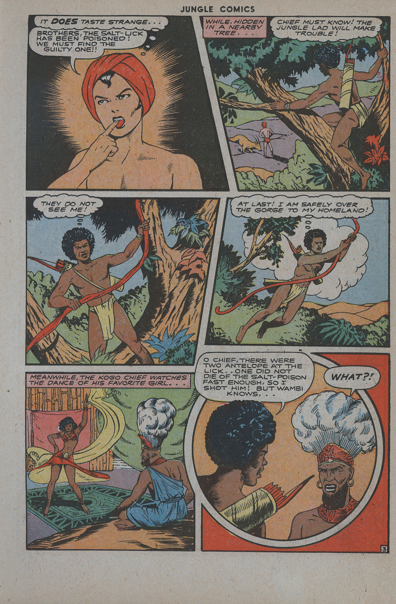 Read online Jungle Comics comic -  Issue #64 - 17