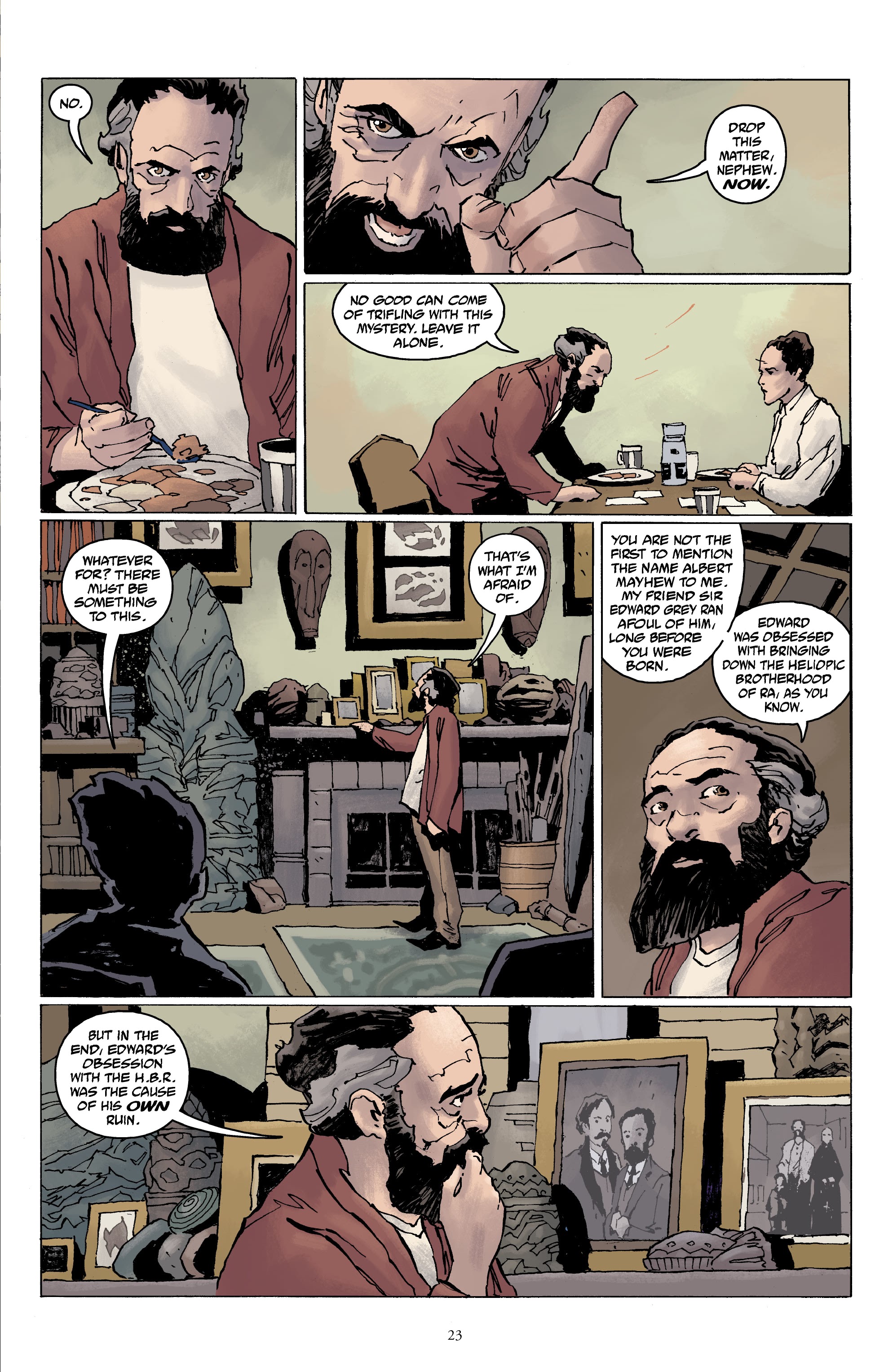 Read online Hellboy Universe: The Secret Histories comic -  Issue # TPB (Part 1) - 23