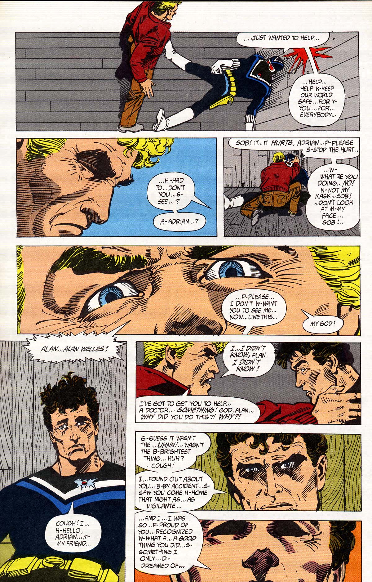 Read online Vigilante (1983) comic -  Issue #27 - 29