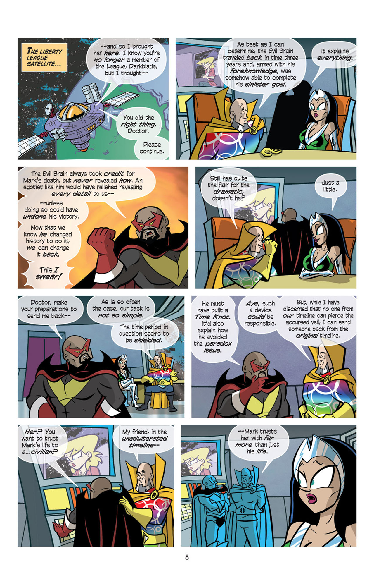 Read online Love and Capes comic -  Issue #12 - 11