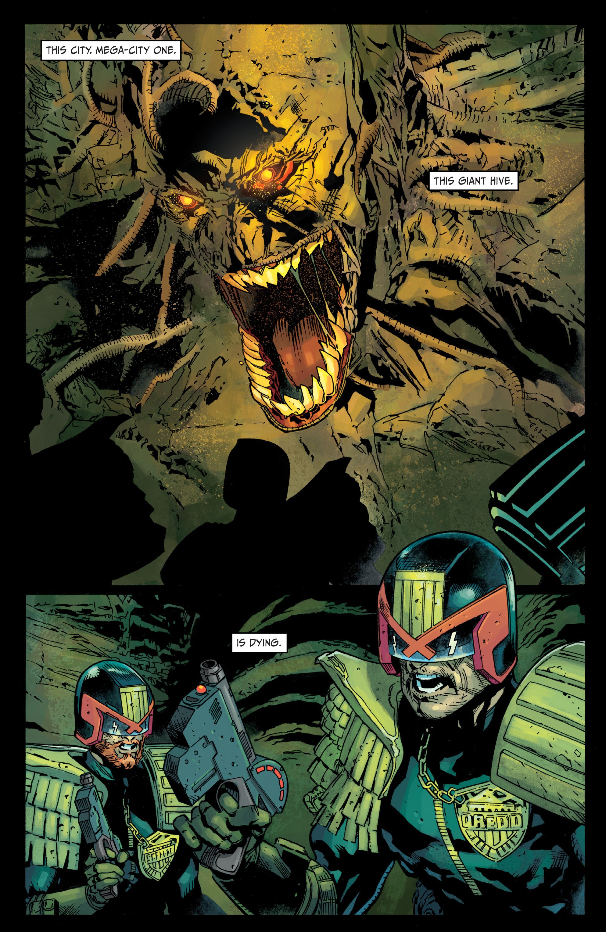 Read online Judge Dredd: Toxic comic -  Issue #4 - 3
