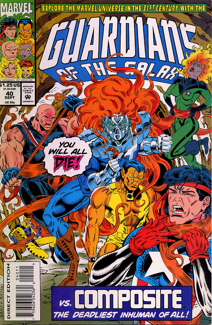 Guardians of the Galaxy (1990) issue 40 - Page 1