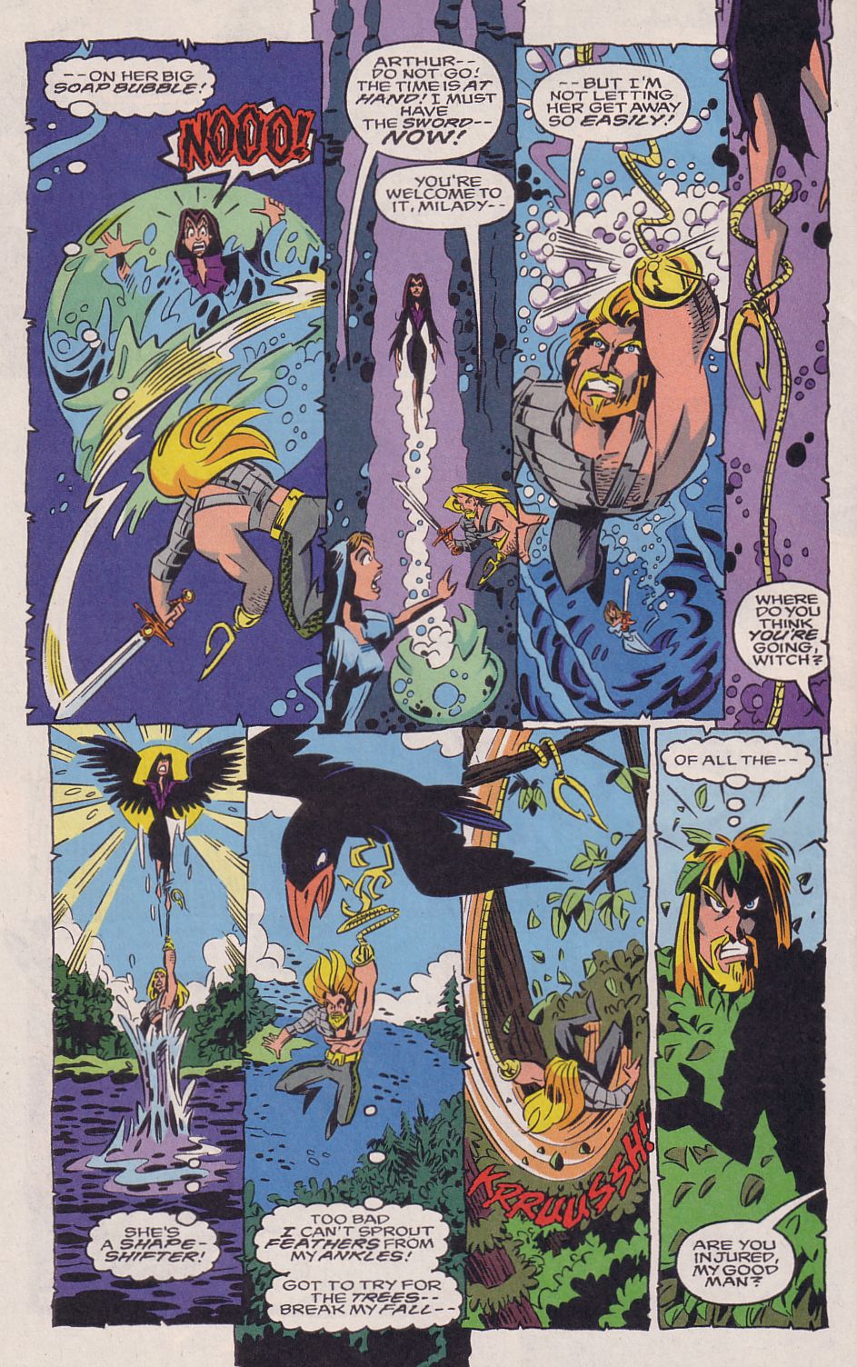 Read online Adventures in the DC Universe comic -  Issue #15 - 22