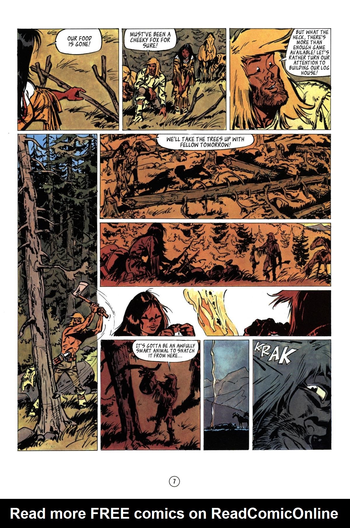 Read online Buddy Longway comic -  Issue #2 - 7