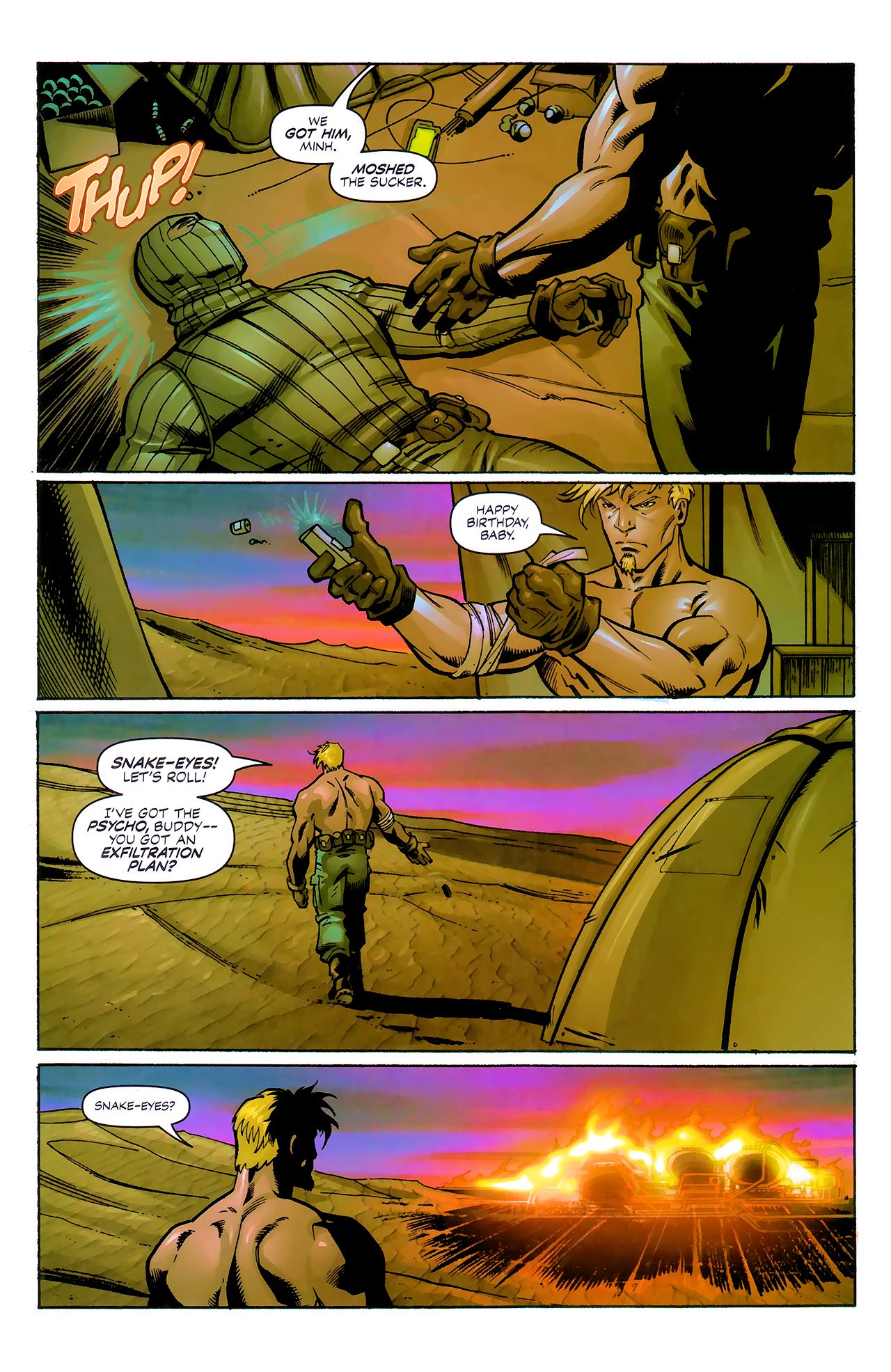 Read online G.I. Joe Reloaded comic -  Issue #4 - 22