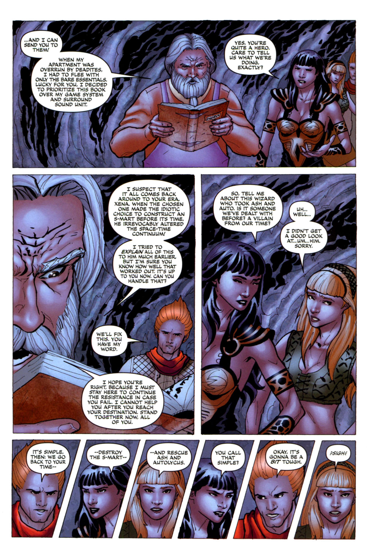 Read online Xena / Army of Darkness: What...Again?! comic -  Issue #3 - 21