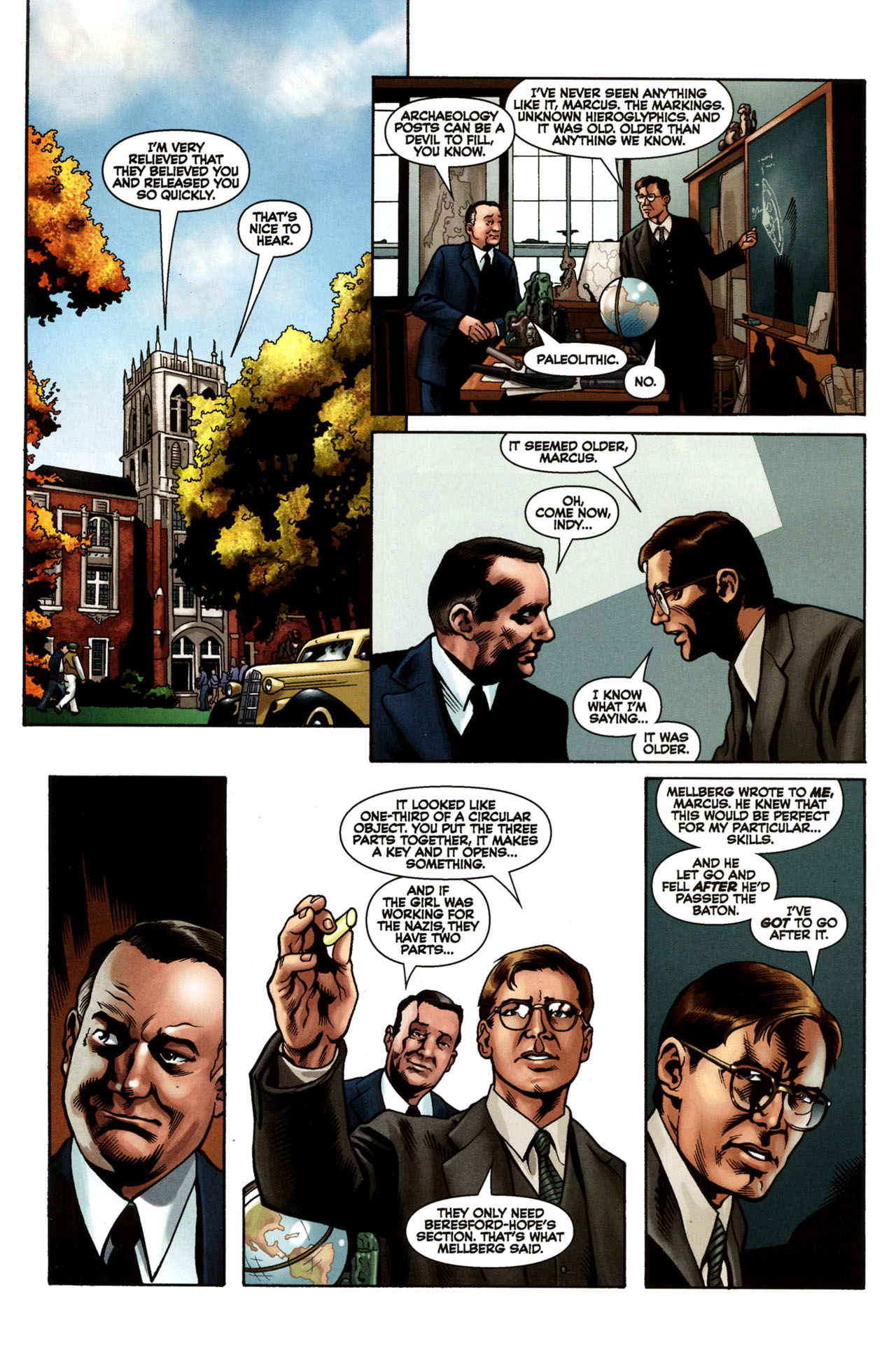 Read online Indiana Jones and the Tomb of the Gods comic -  Issue #1 - 19