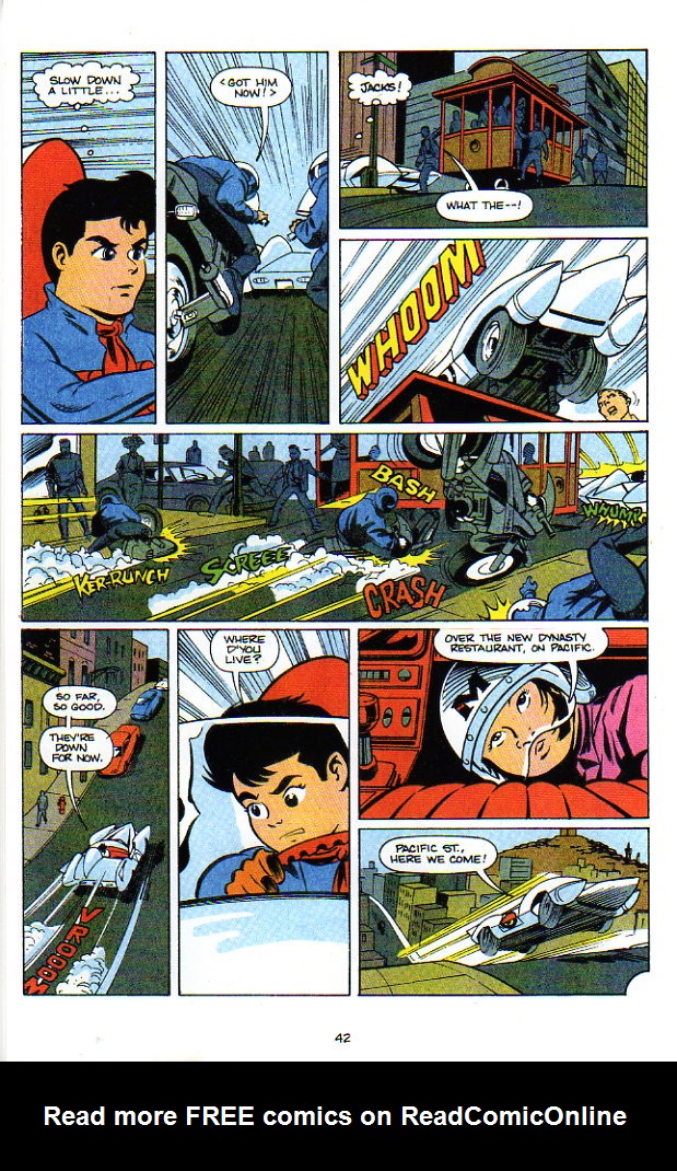 Read online Speed Racer (1987) comic -  Issue #33 - 17