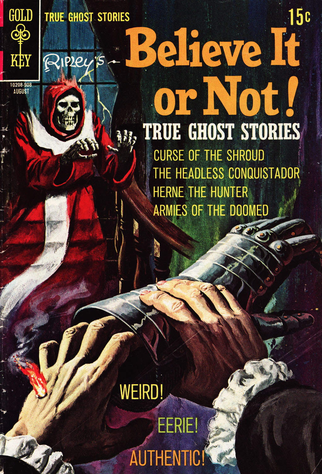 Read online Ripley's Believe it or Not! (1965) comic -  Issue #15 - 1