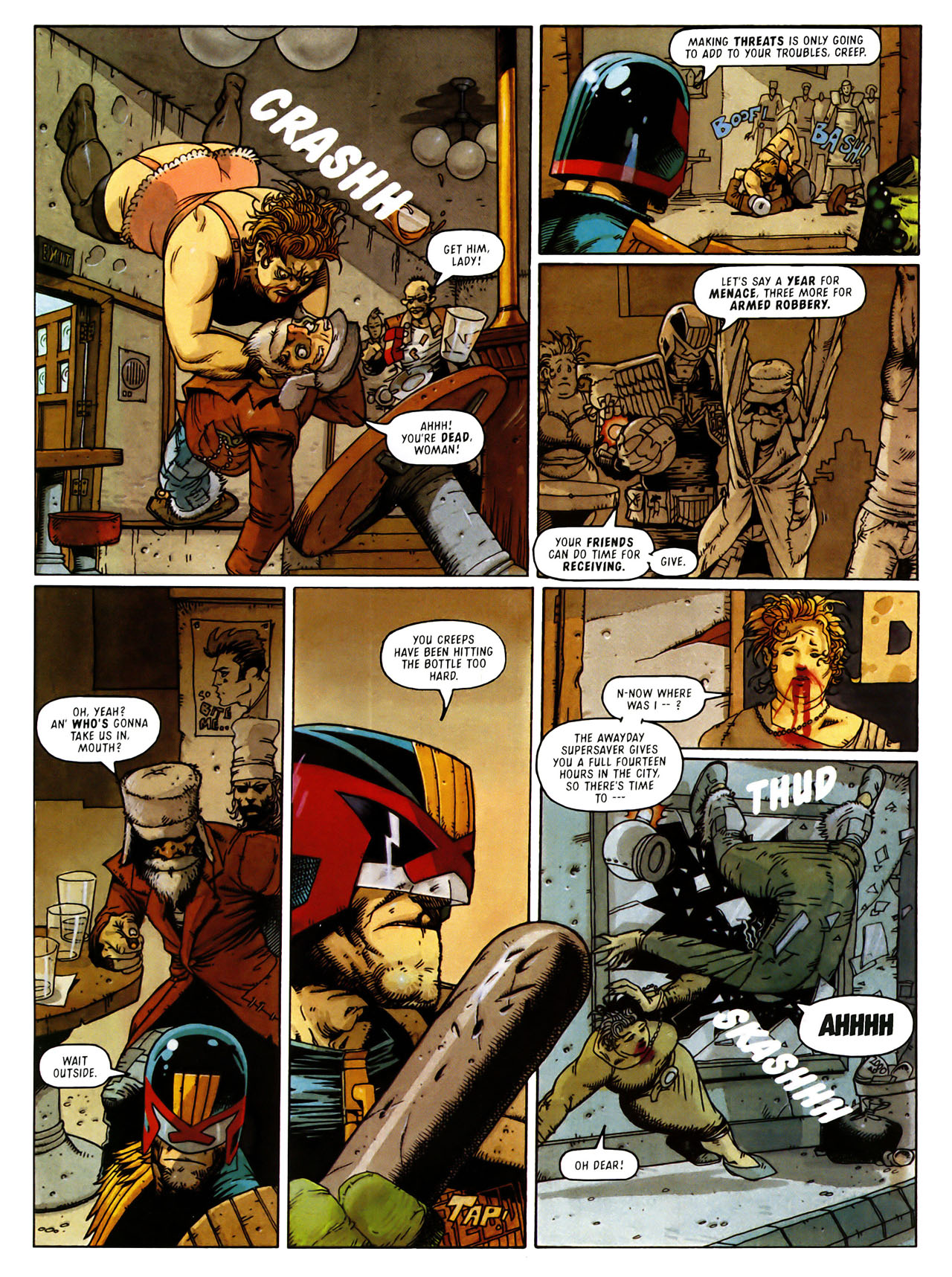 Read online Judge Dredd Megazine (Vol. 5) comic -  Issue #255 - 31