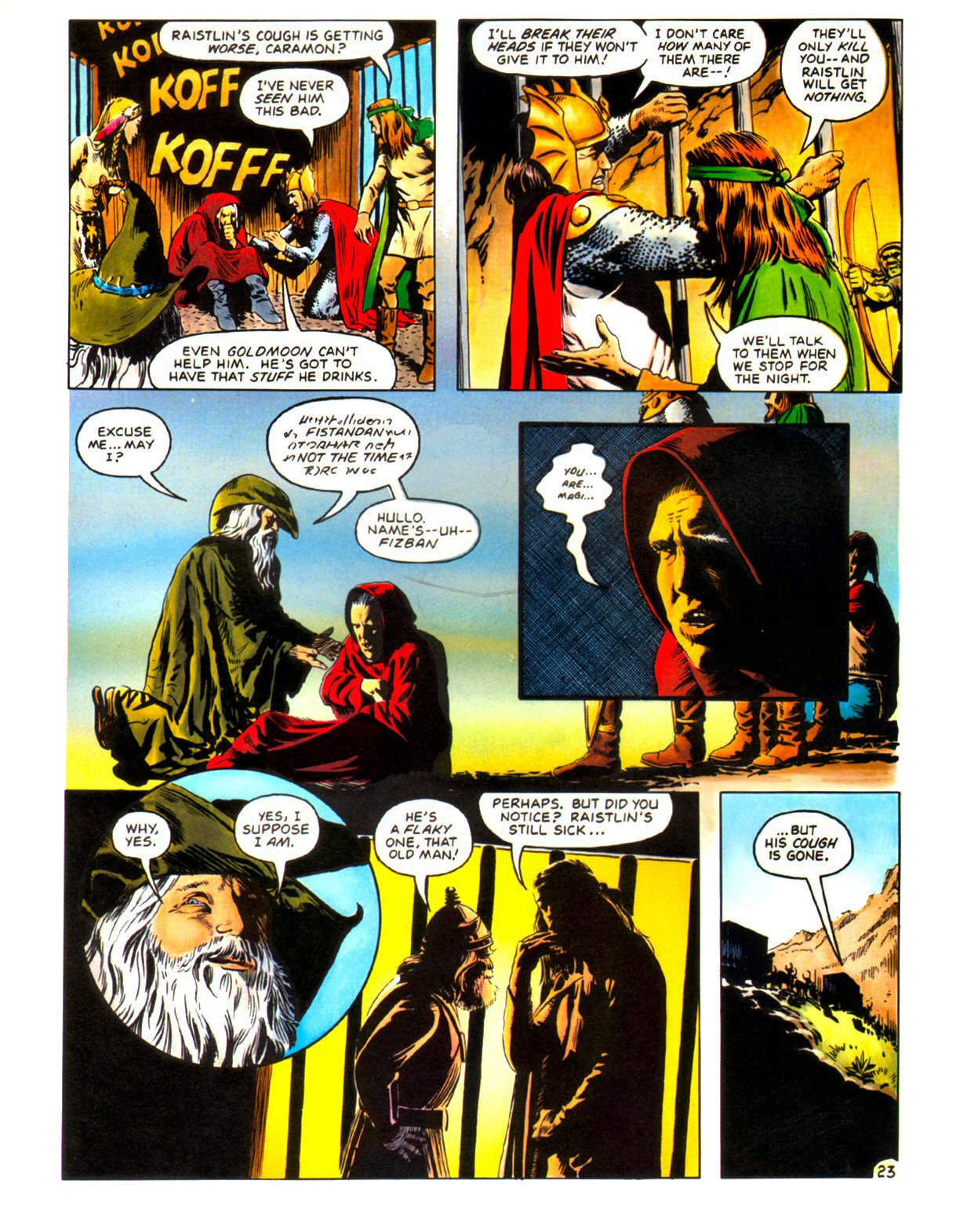 Read online Dragonlance Saga comic -  Issue #2 - 28