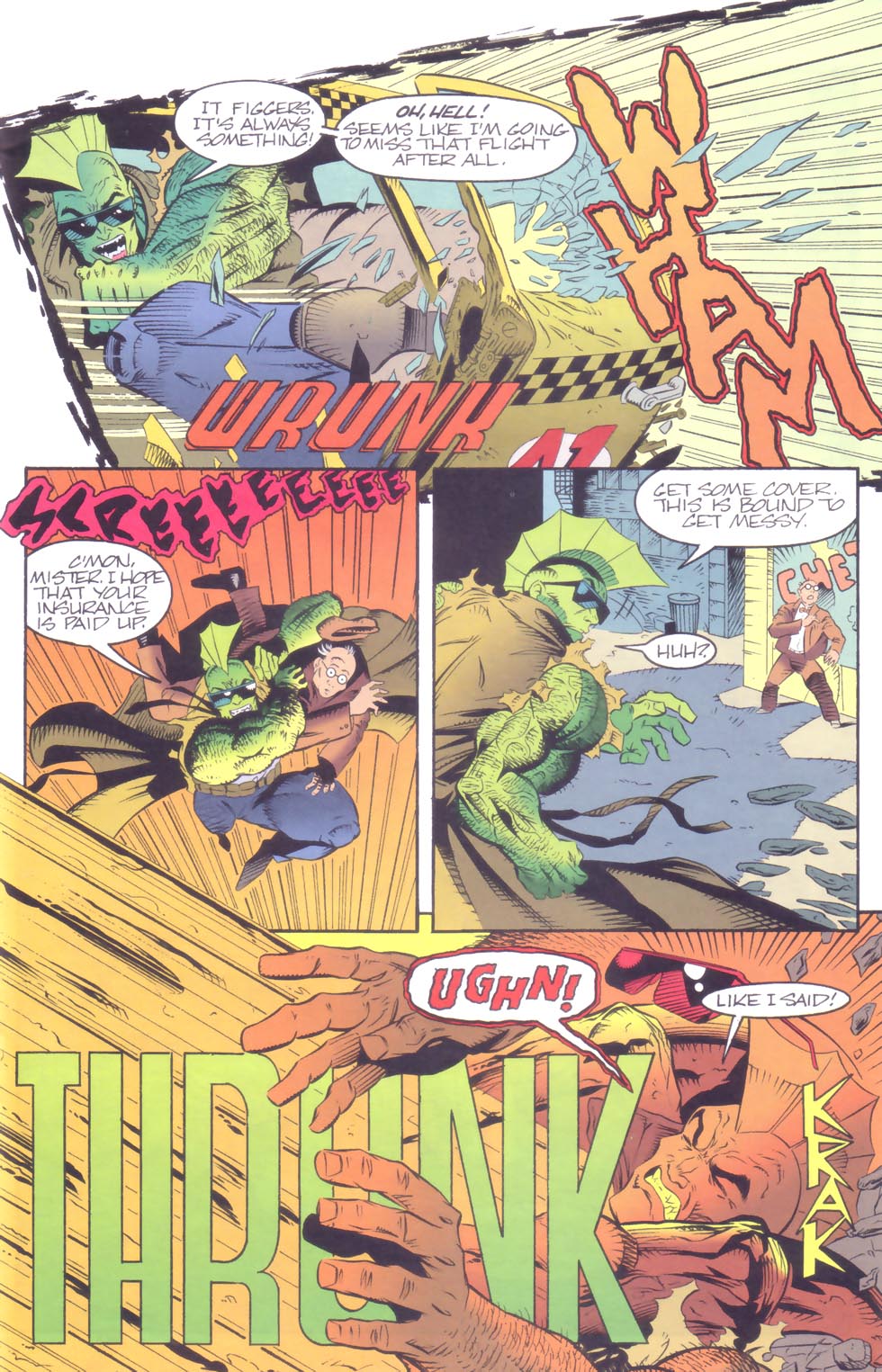 Read online Savage Dragon/Teenage Mutant Ninja Turtles Crossover comic -  Issue # Full - 9