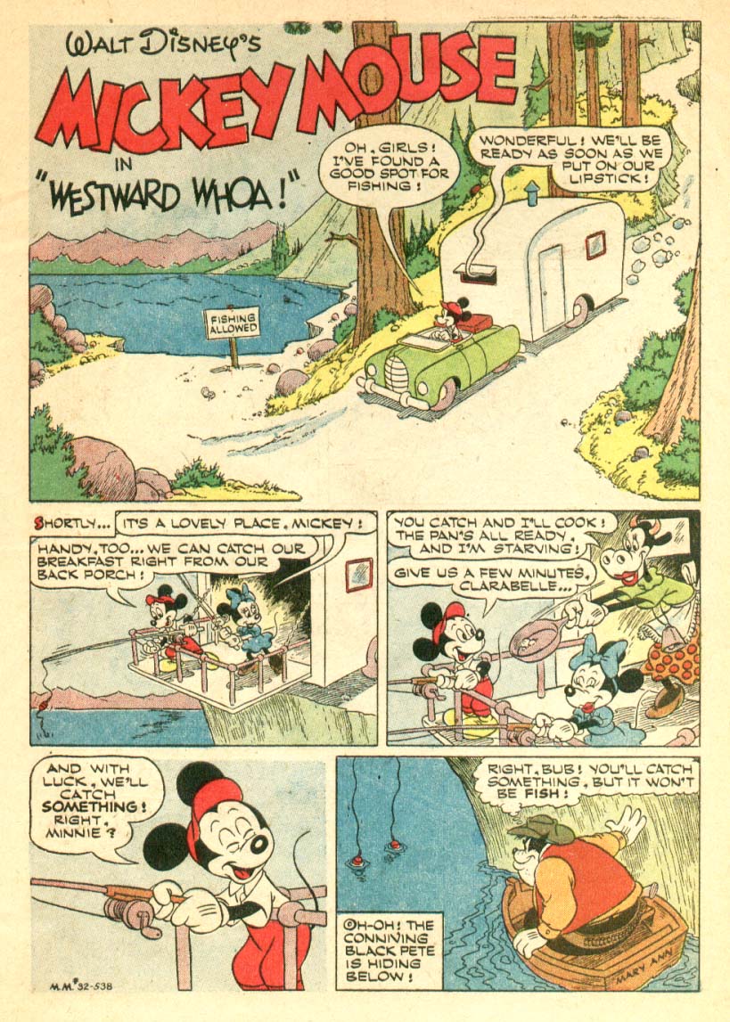 Read online Walt Disney's Mickey Mouse comic -  Issue #32 - 3