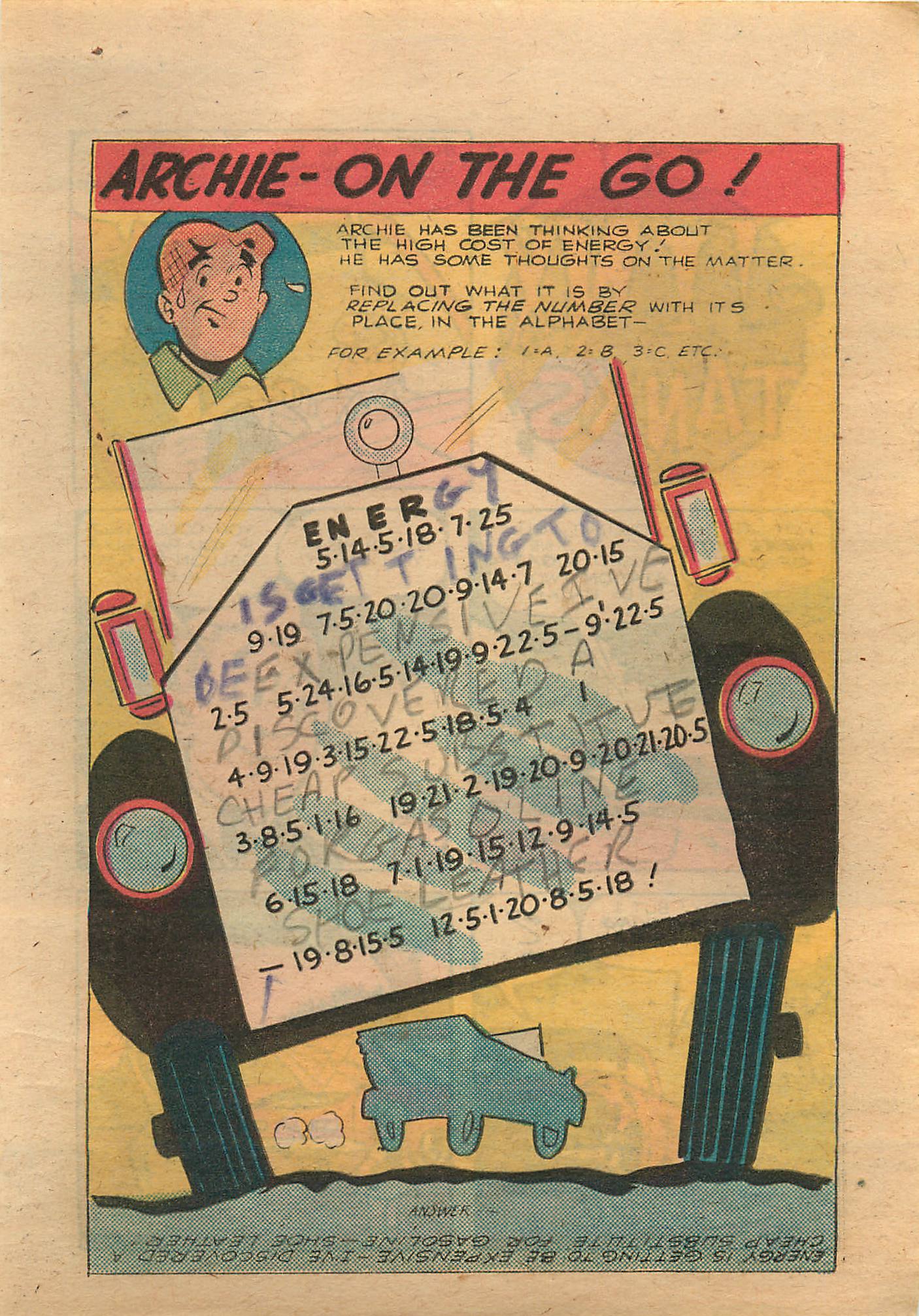 Read online Archie...Archie Andrews, Where Are You? Digest Magazine comic -  Issue #19 - 27