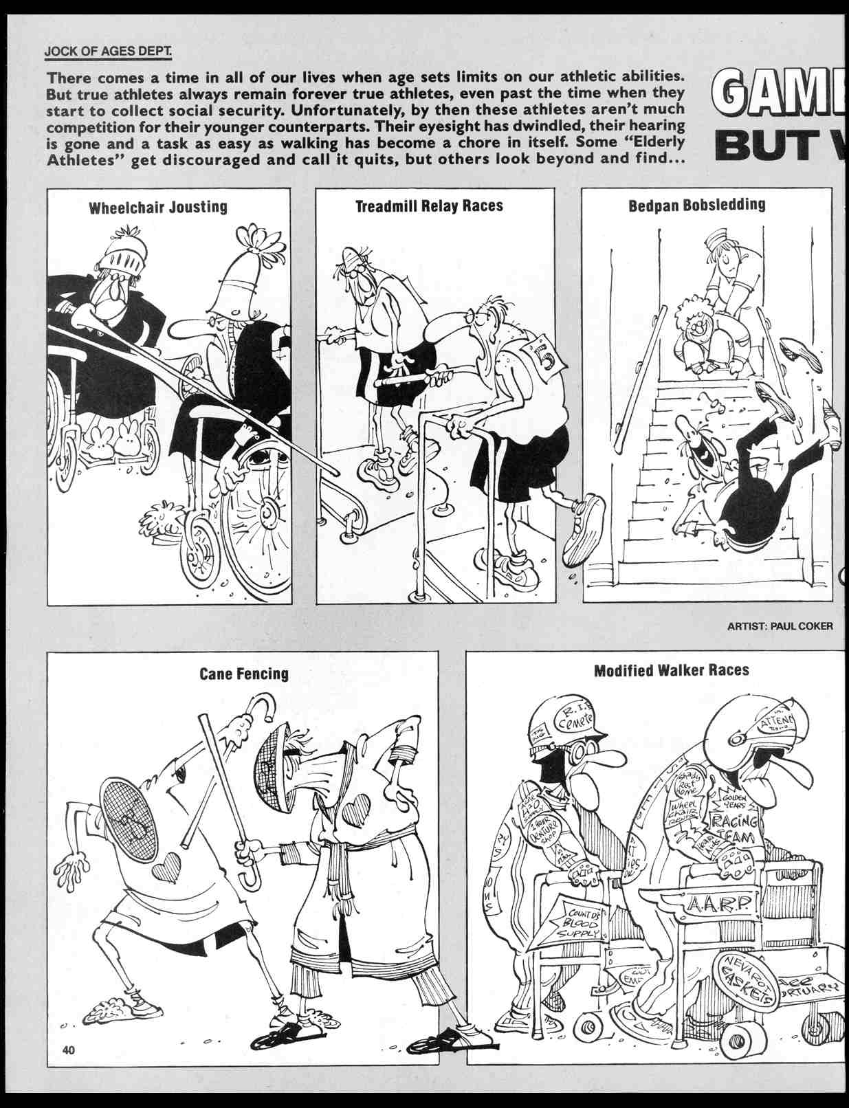 Read online MAD comic -  Issue #308 - 42