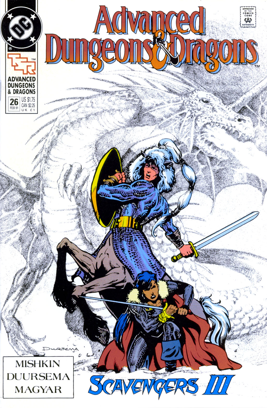 Read online Advanced Dungeons & Dragons comic -  Issue #26 - 1