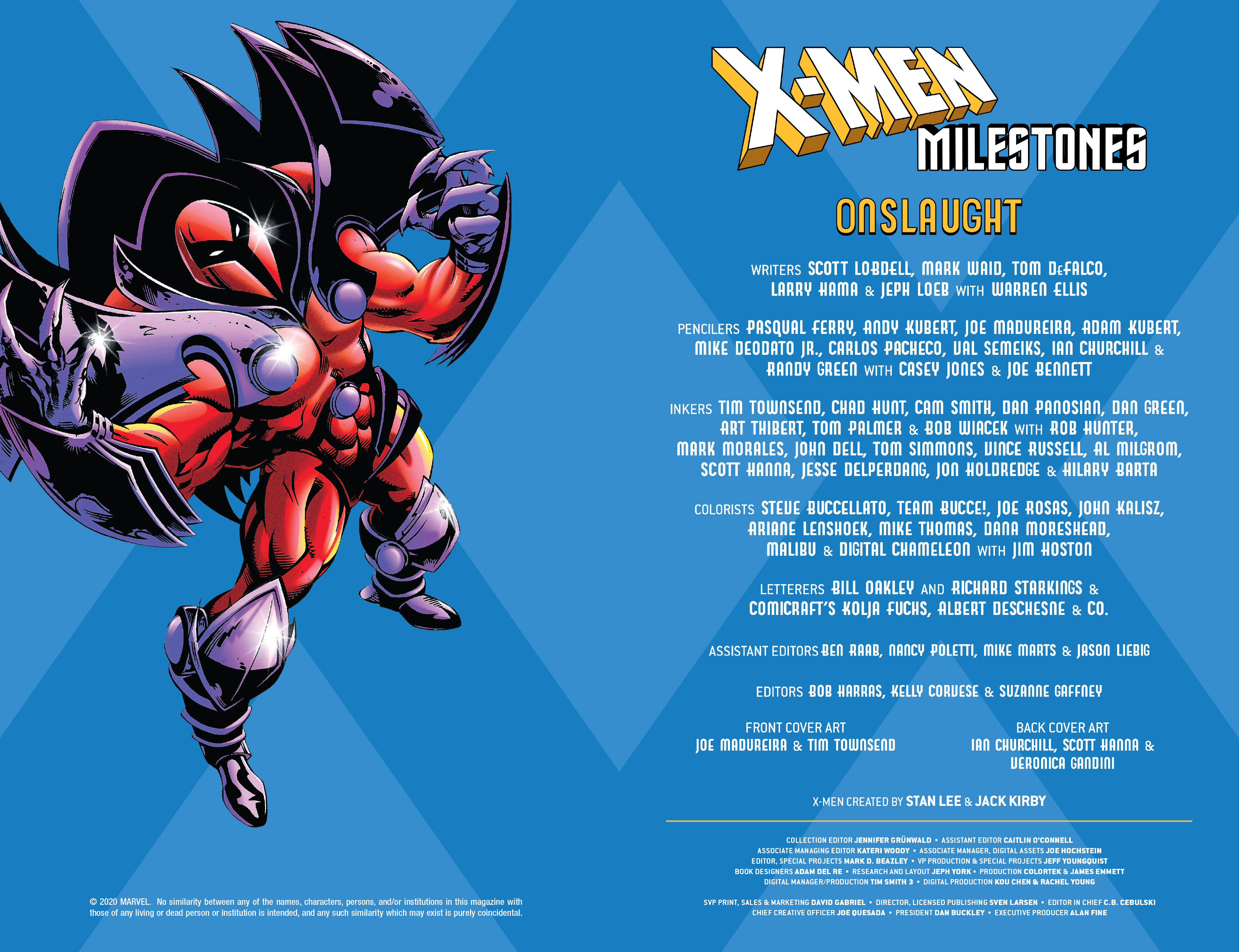 Read online X-Men Milestones: Onslaught comic -  Issue # TPB (Part 1) - 3