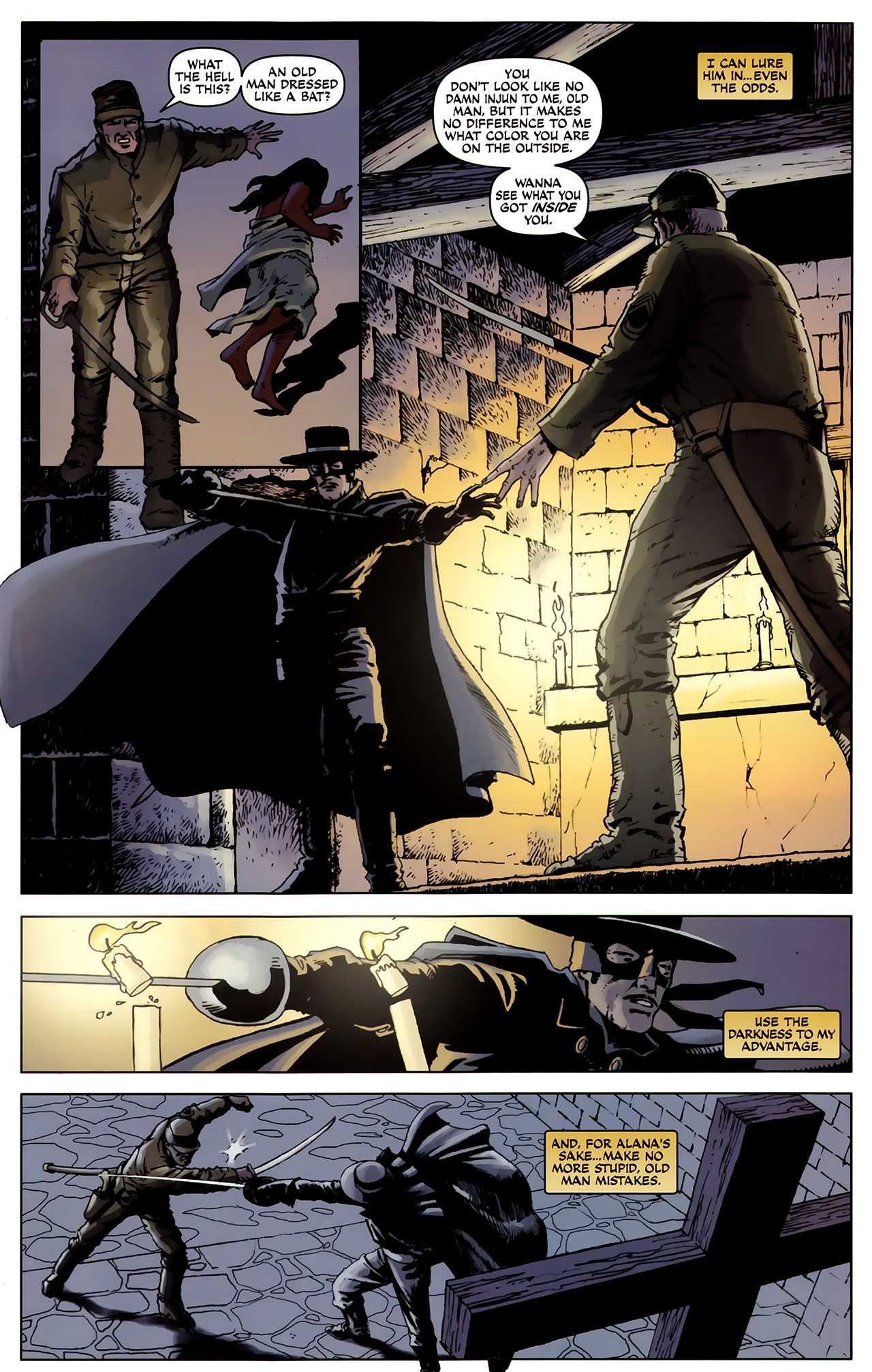 Read online The Lone Ranger & Zorro: The Death of Zorro comic -  Issue #1 - 21