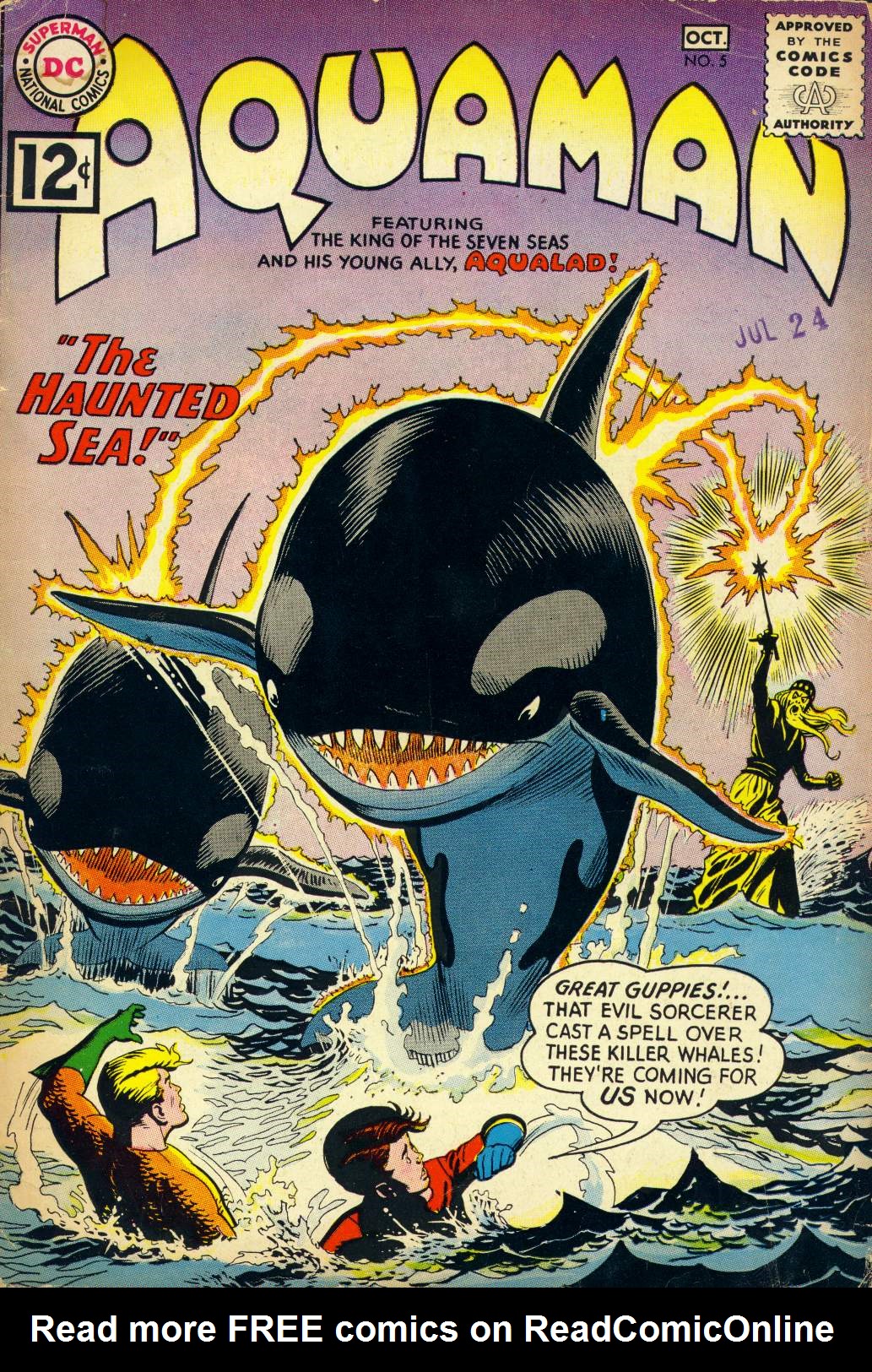 Read online Aquaman (1962) comic -  Issue #5 - 1