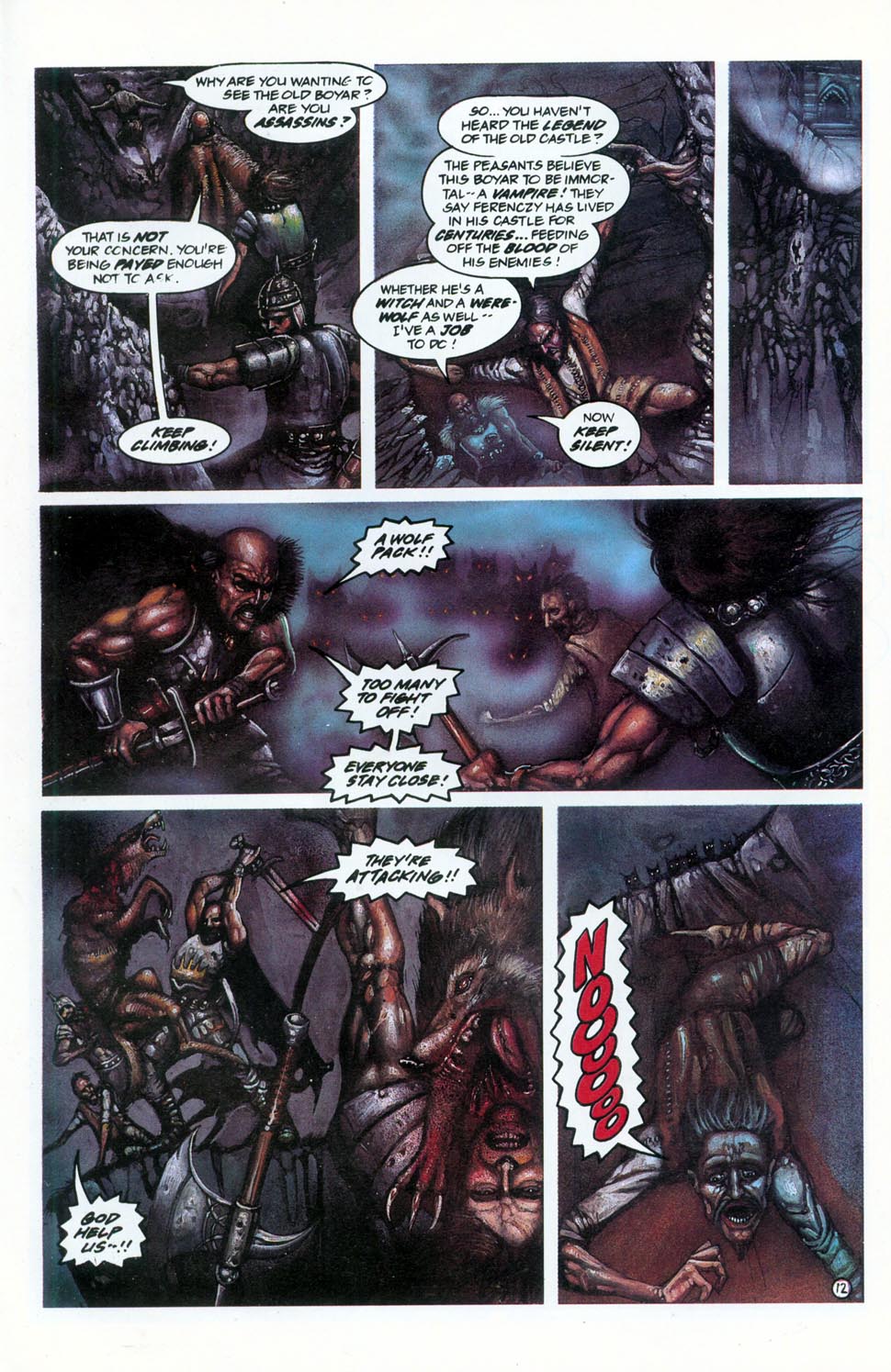 Read online Necroscope Book II: Wamphyri comic -  Issue #1 - 15
