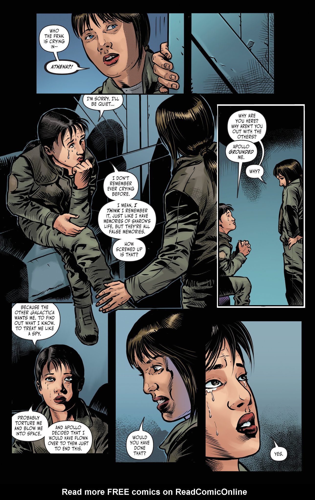 Read online Battlestar Galactica BSG vs. BSG comic -  Issue #5 - 19