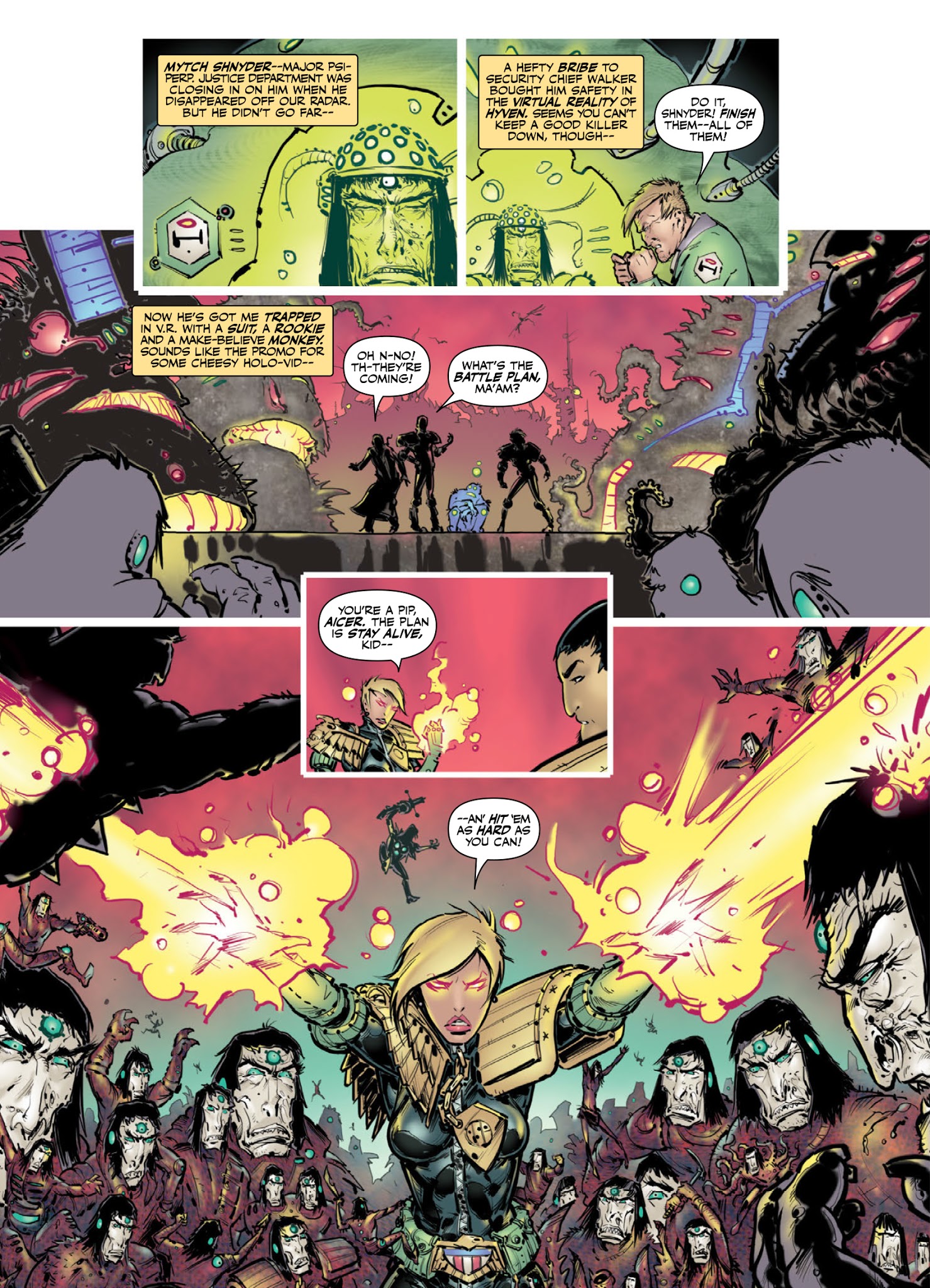 Read online Judge Anderson: The Psi Files comic -  Issue # TPB 5 - 116