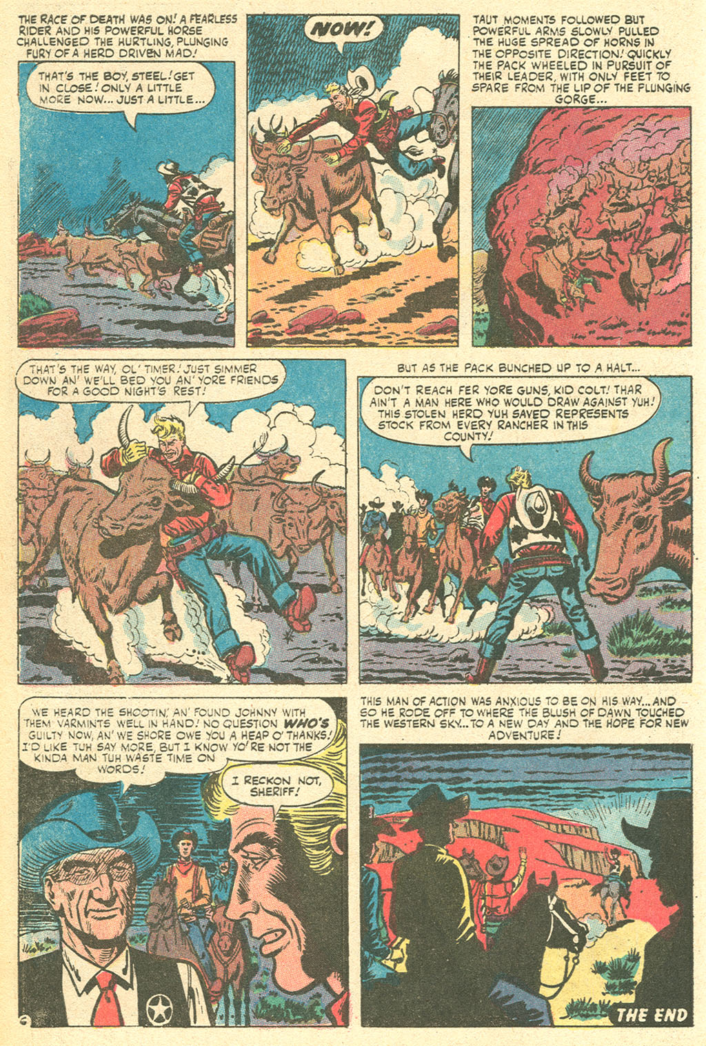 Read online Kid Colt Outlaw comic -  Issue #156 - 22