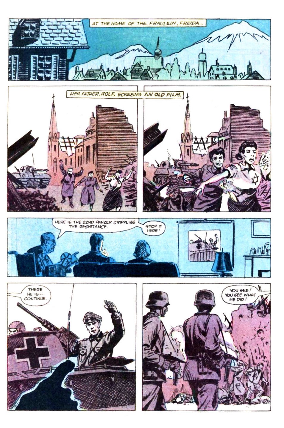 Read online Mark Hazzard: Merc comic -  Issue #6 - 8