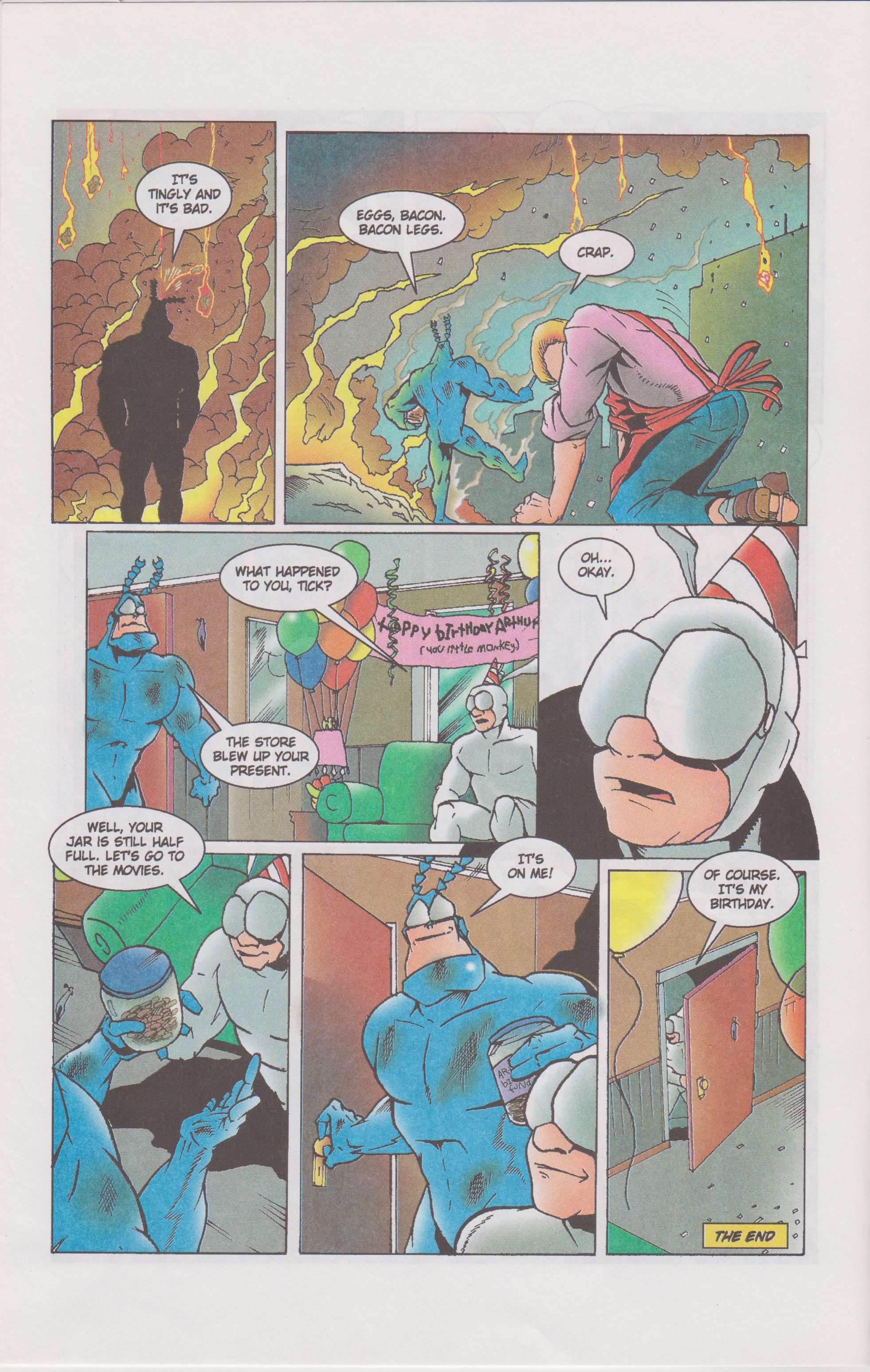 Read online The Tick Incredible Internet Comic comic -  Issue # Full - 10