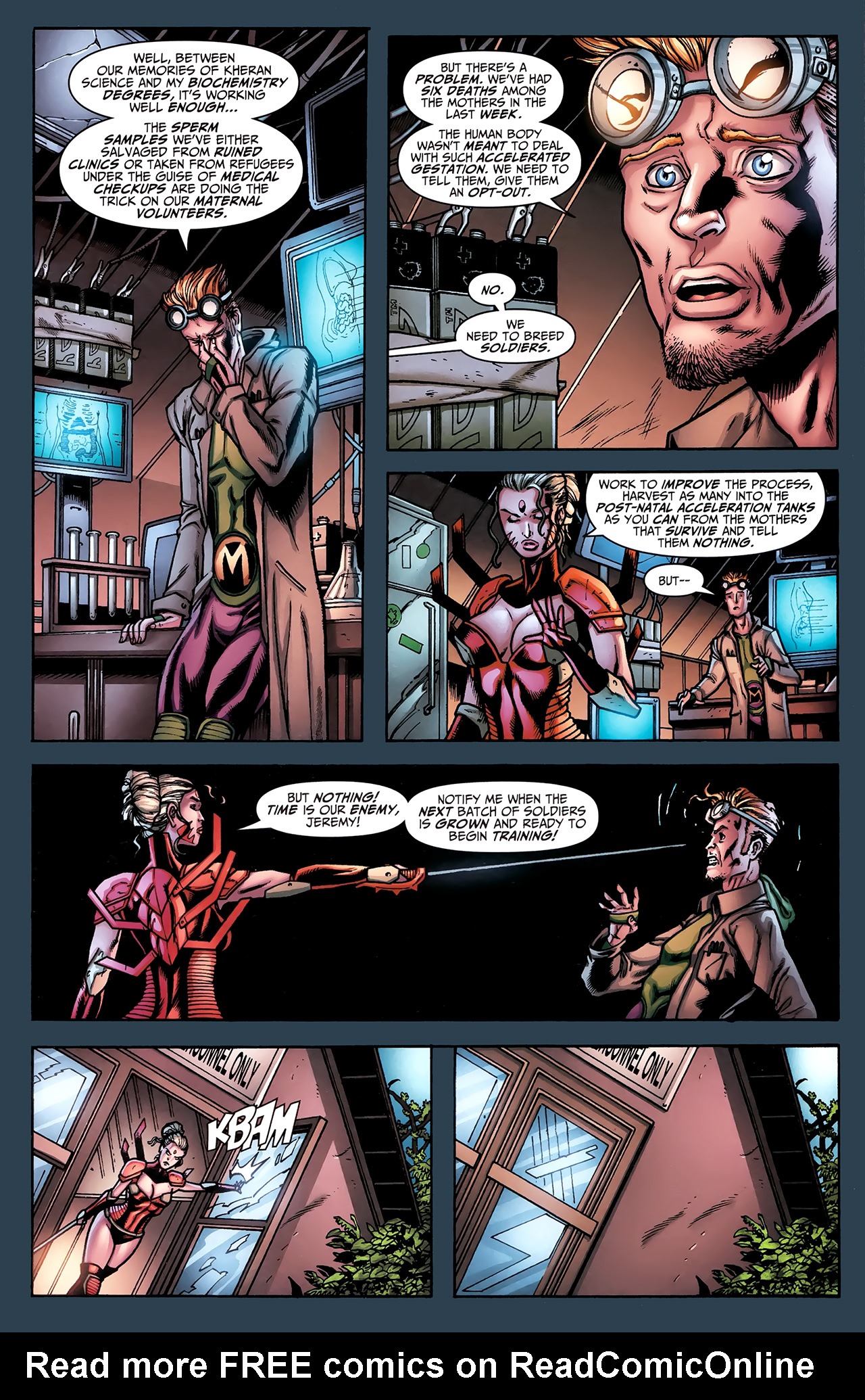 Read online WildCats (2008) comic -  Issue #23 - 22