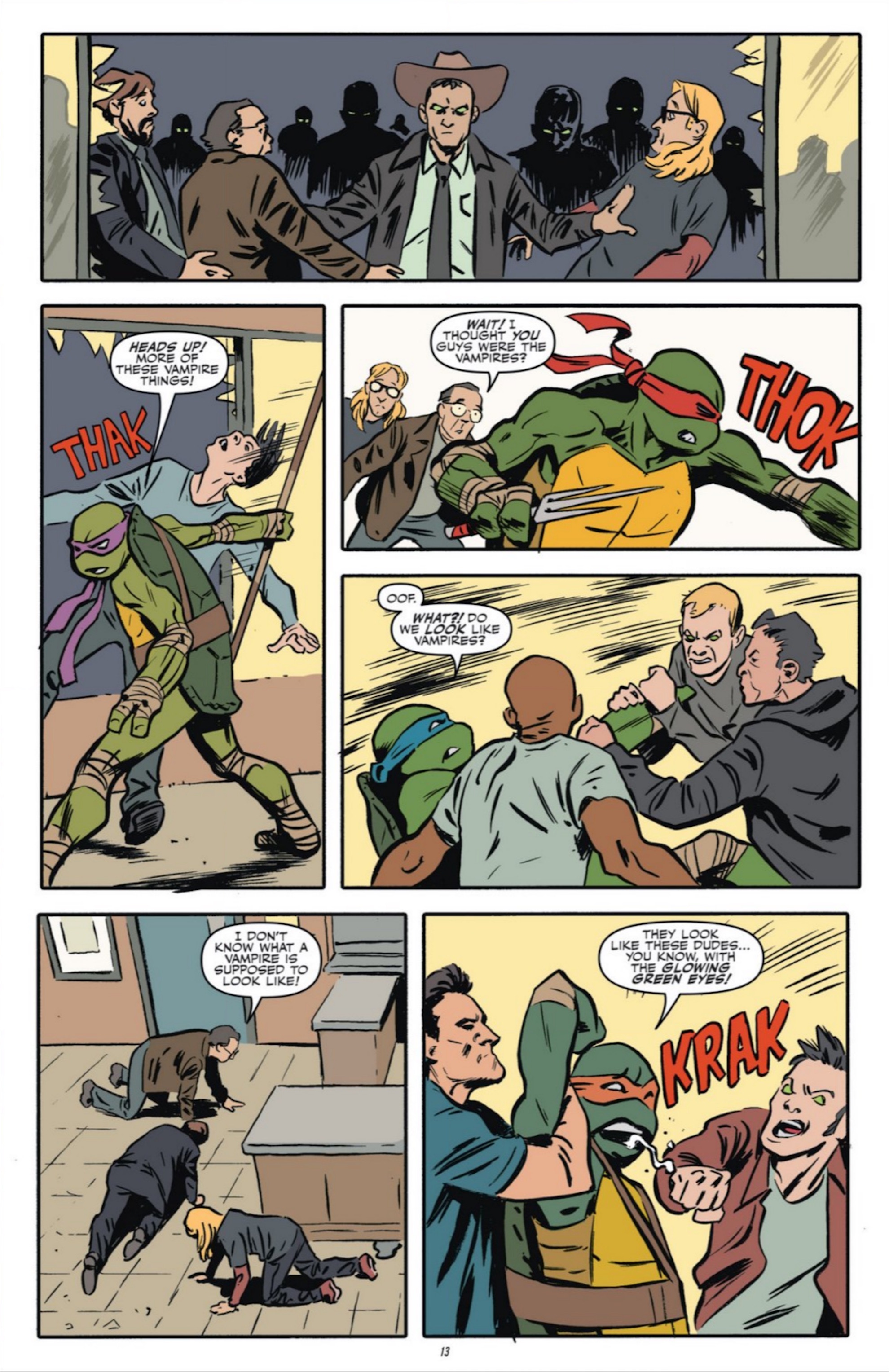 Read online The X-Files/Teenage Mutant Ninja Turtles: Conspiracy comic -  Issue # Full - 15