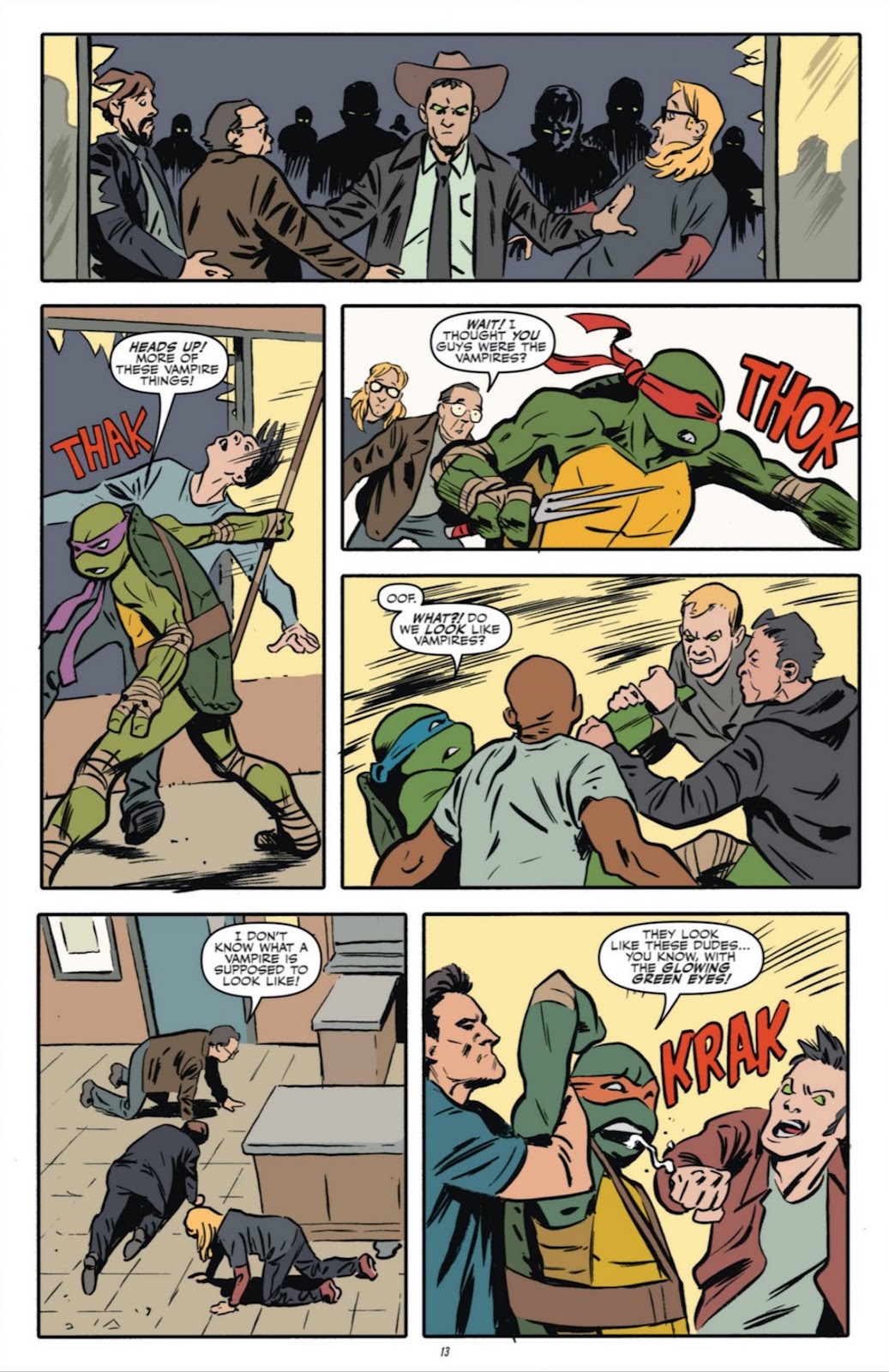 The X-Files/Teenage Mutant Ninja Turtles: Conspiracy issue Full - Page 15