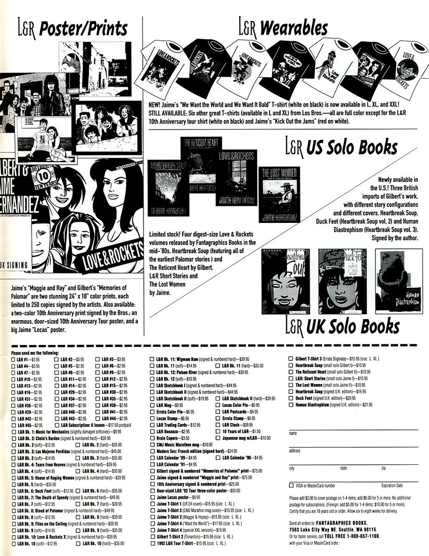 Read online Love and Rockets (1982) comic -  Issue #46 - 35