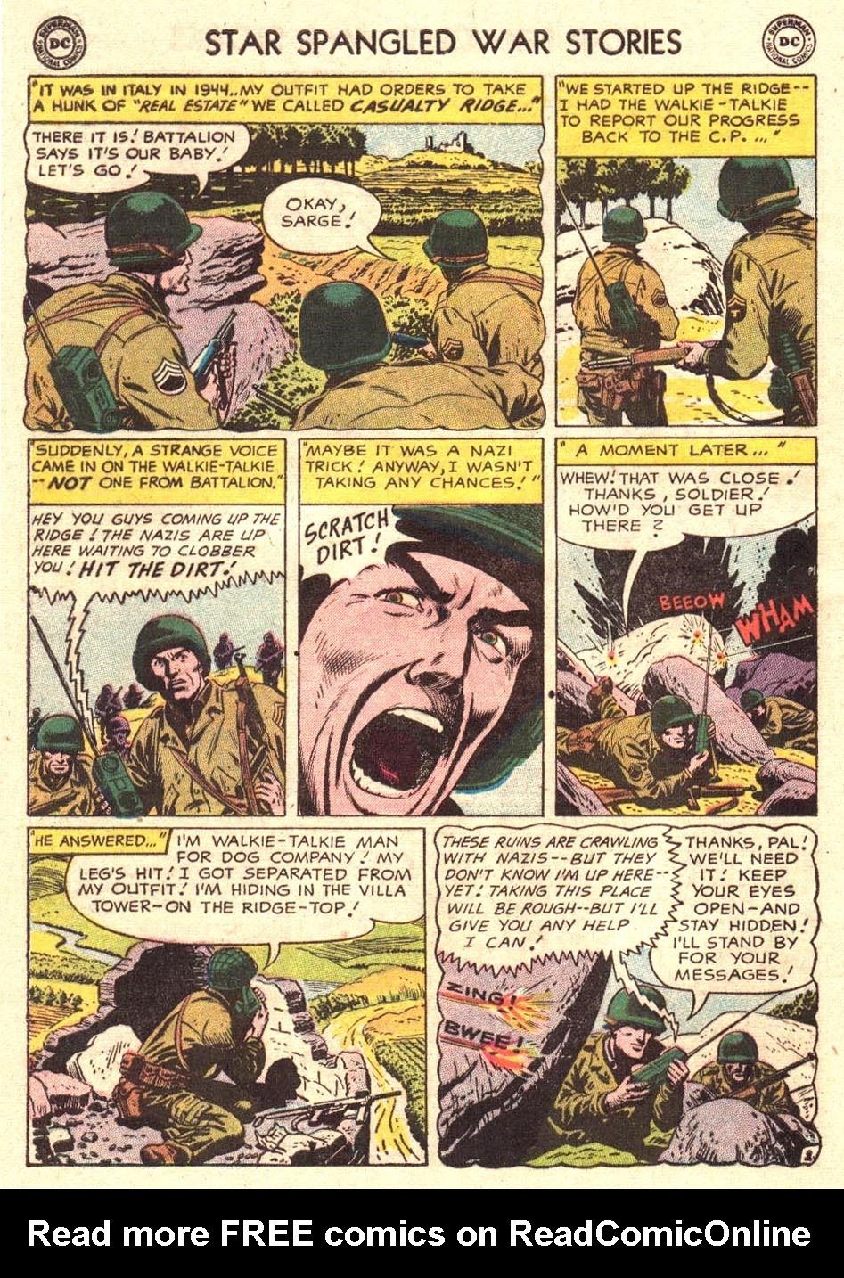 Read online Star Spangled War Stories (1952) comic -  Issue #43 - 28