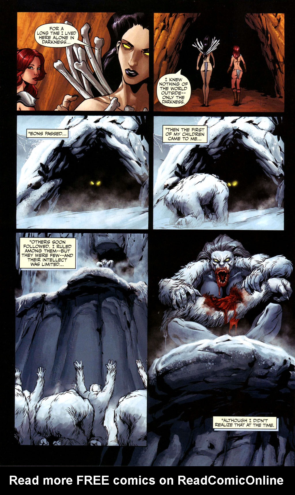 Read online Savage Red Sonja: Queen of the Frozen Wastes comic -  Issue #2 - 8