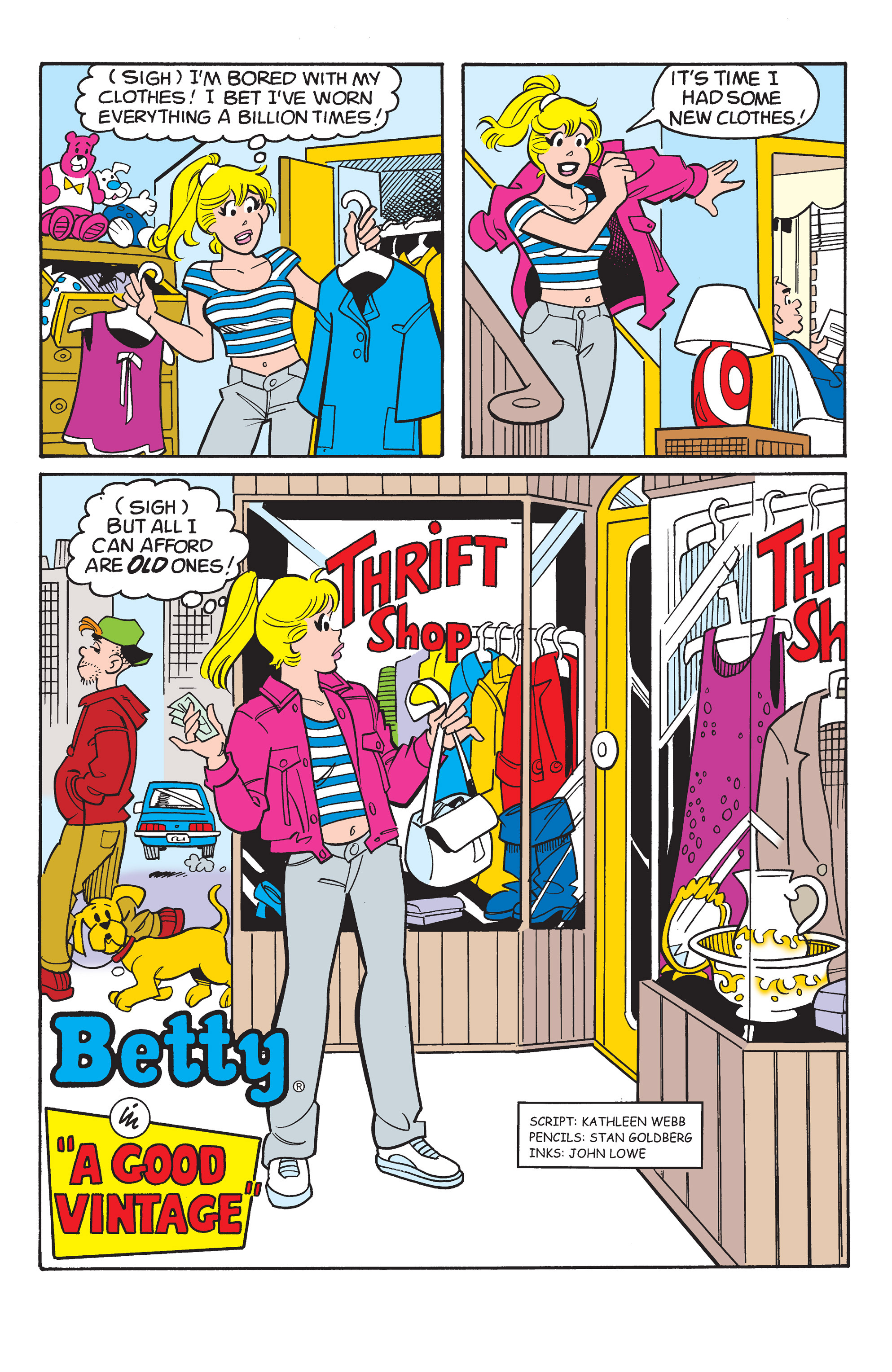 Read online Betty's Cool Fashions comic -  Issue # TPB - 17