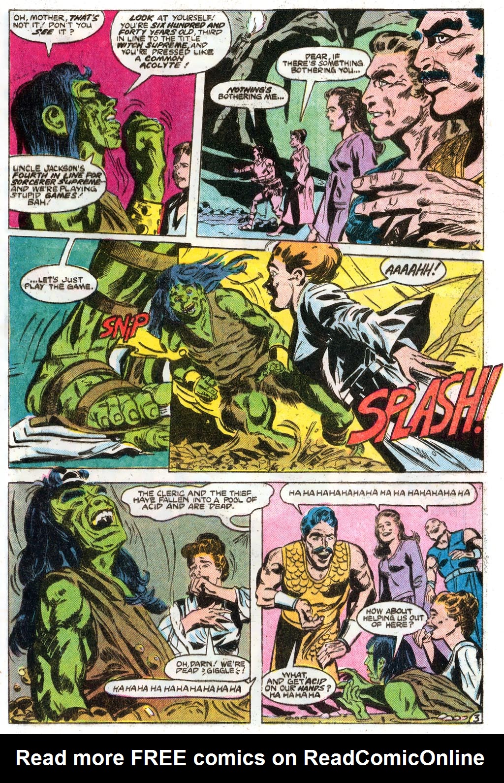 Read online Elvira's House of Mystery comic -  Issue #1 - 9