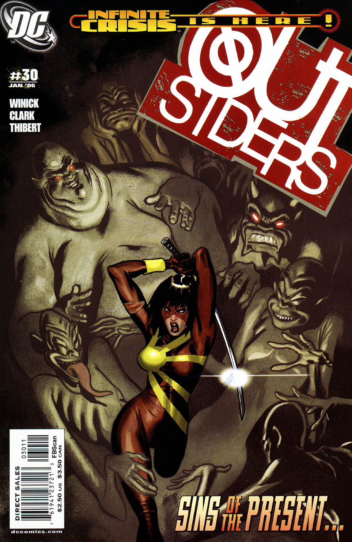 Read online Outsiders (2003) comic -  Issue #30 - 1