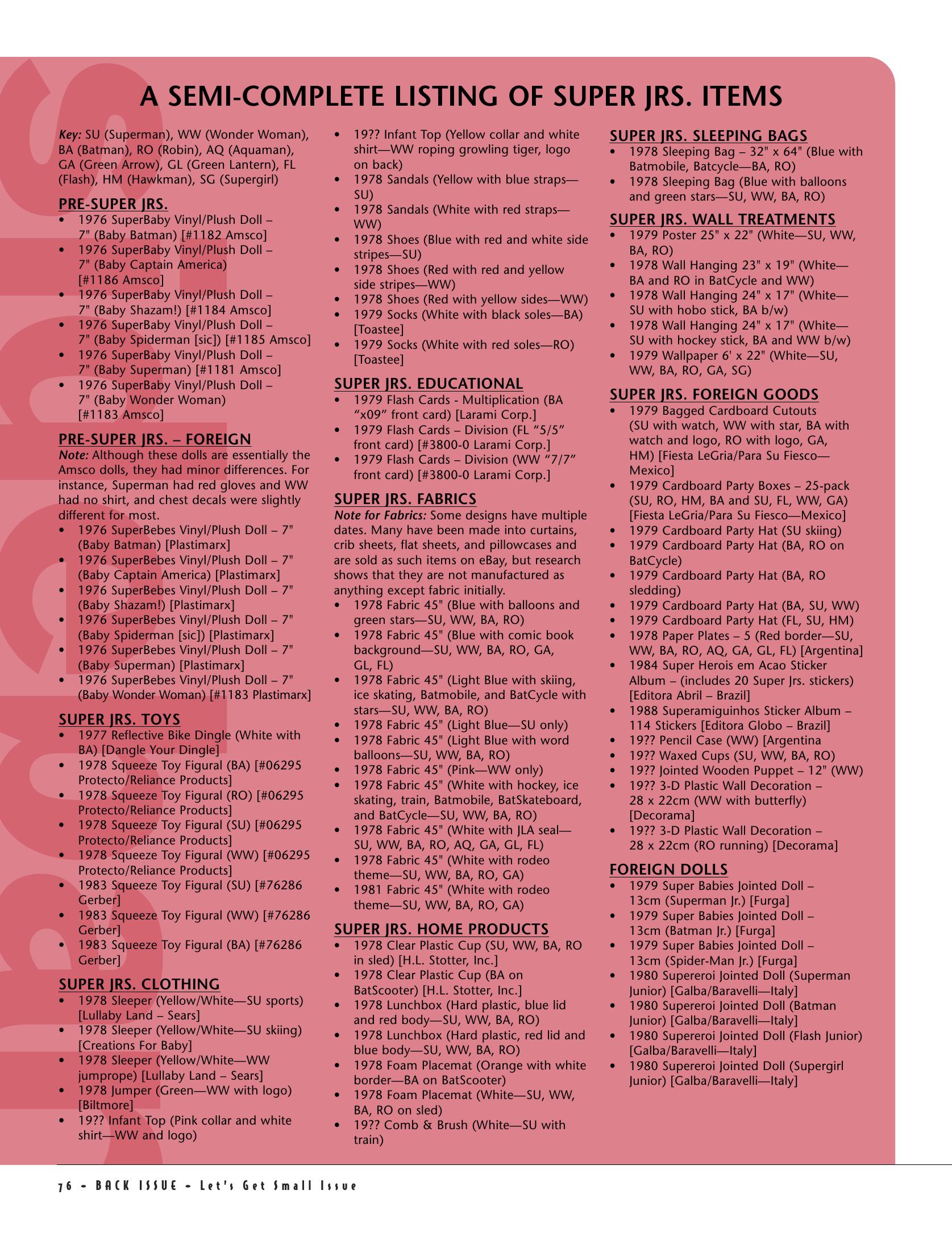 Read online Back Issue comic -  Issue #76 - 78