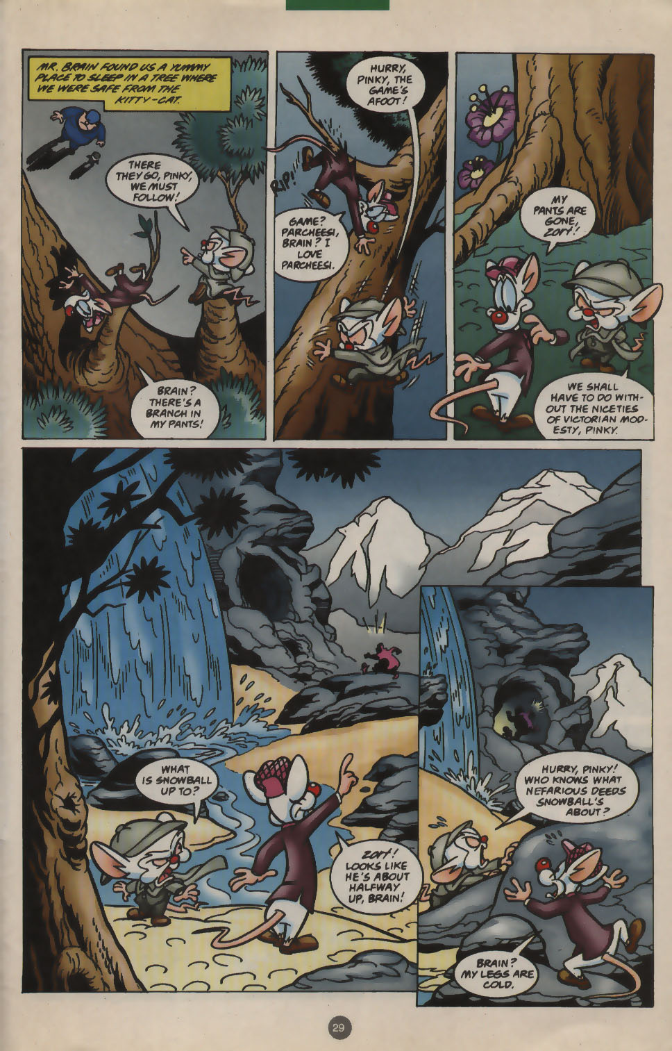 Read online Pinky and The Brain comic -  Issue #11 - 22